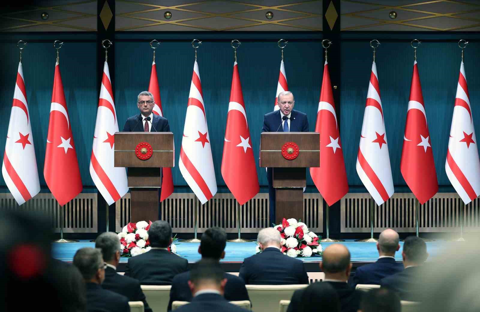 cumhurbaskani erdogan kibris meselesine en gercekci cozumun adada iki devletin bir arada var olmasindan 3vBZhrDi