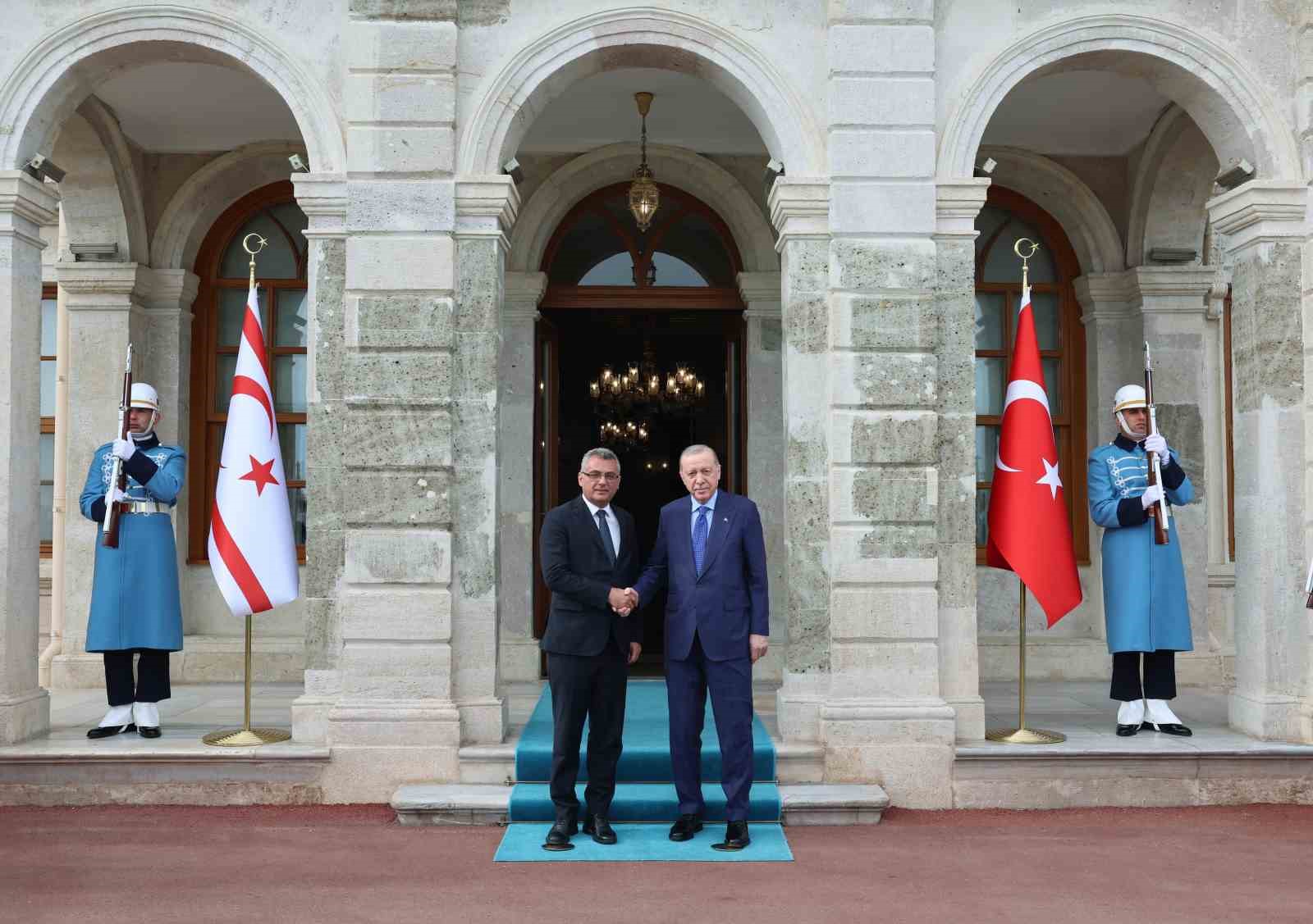 cumhurbaskani erdogan kktc cumhurbaskani erhurman ile gorustu 2 AfesaH6F