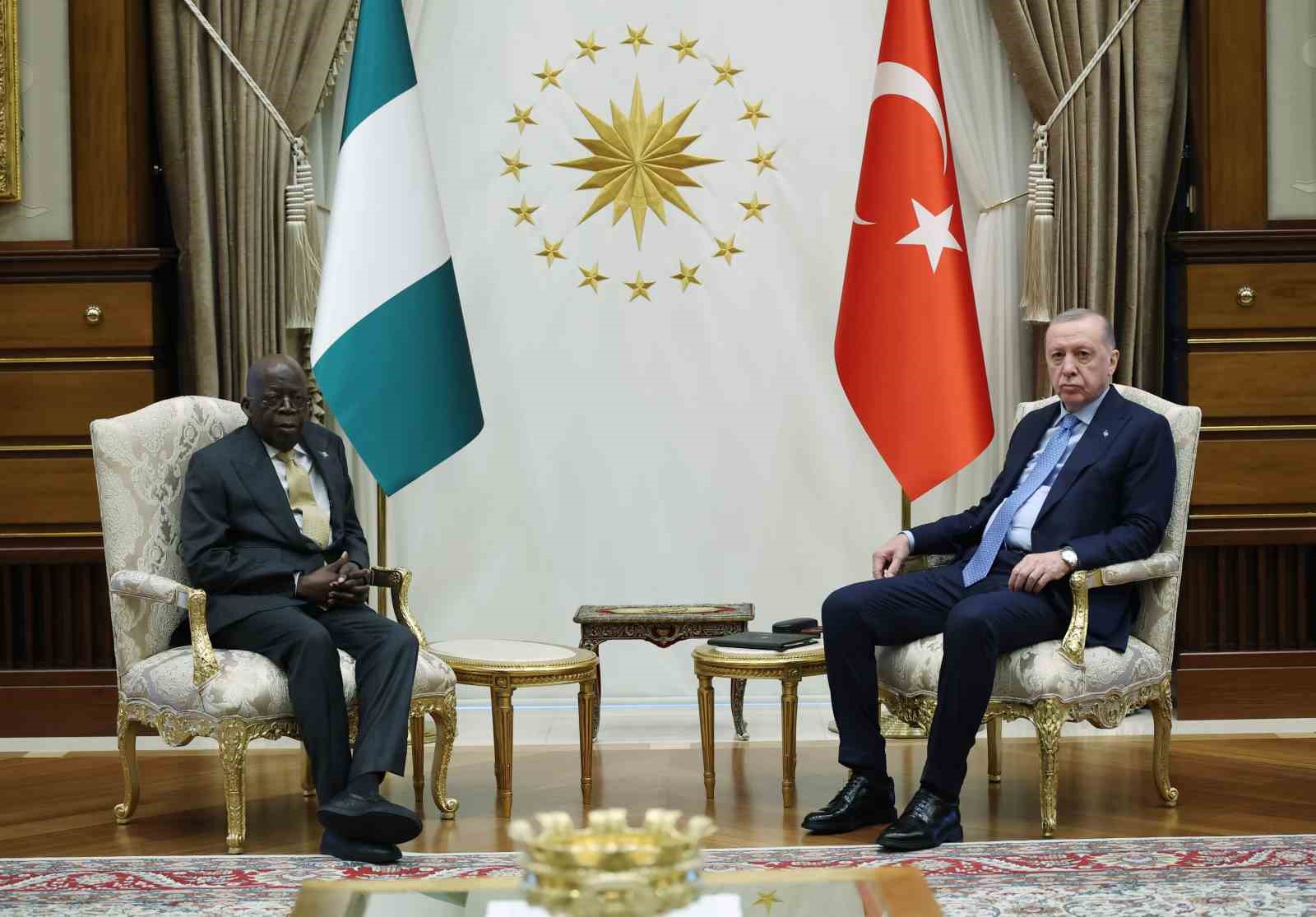 cumhurbaskani erdogan nijerya cumhurbaskani tinubu ve beraberindeki heyetle bir araya geldi 3 PL5Gvg7Q