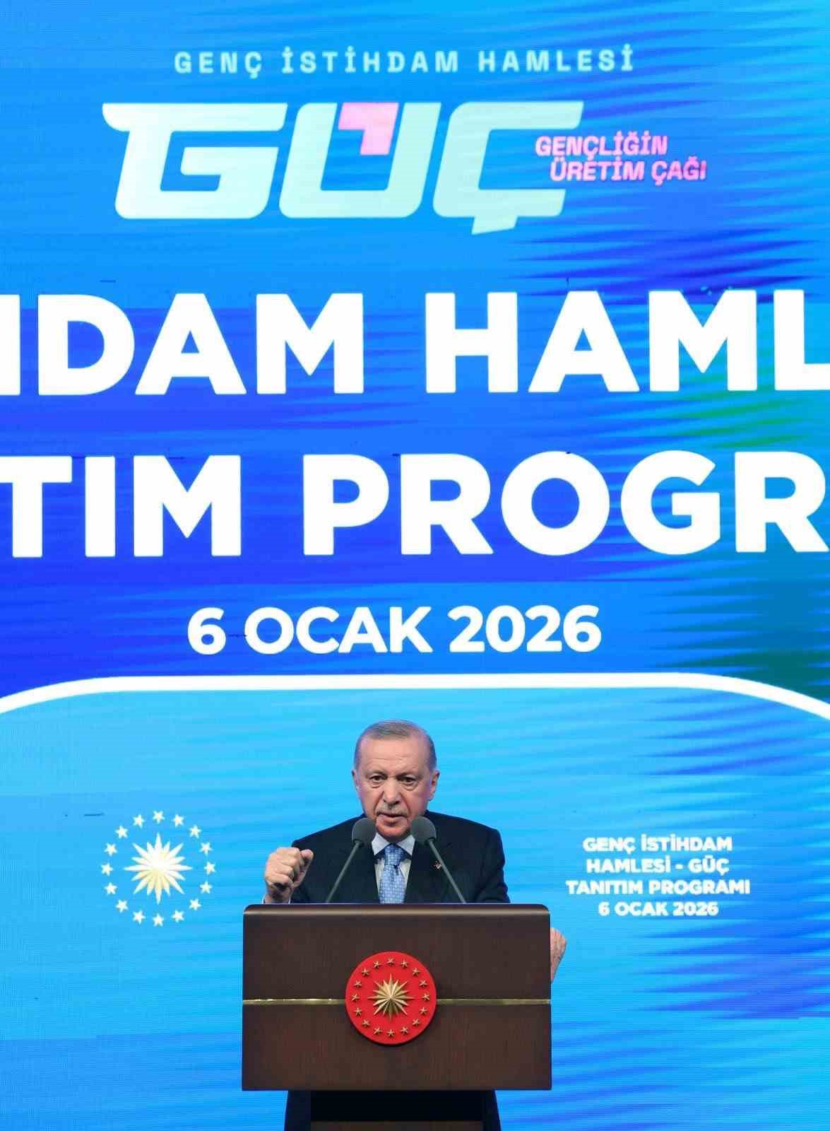 Cumhurbaşkanı Erdoğan: "Önümüzdeki 3 yılda 3 milyondan fazla gencimizi istihdama kazandıracak, 445 milyar liralık devasa bir kaynağı bu programa tahsis edeceğiz" 6 cumhurbaskani erdogan onumuzdeki 3 yilda 3 milyondan fazla gencimizi istihdama kazandiracak 445 milyar liralik sWmeaGJe