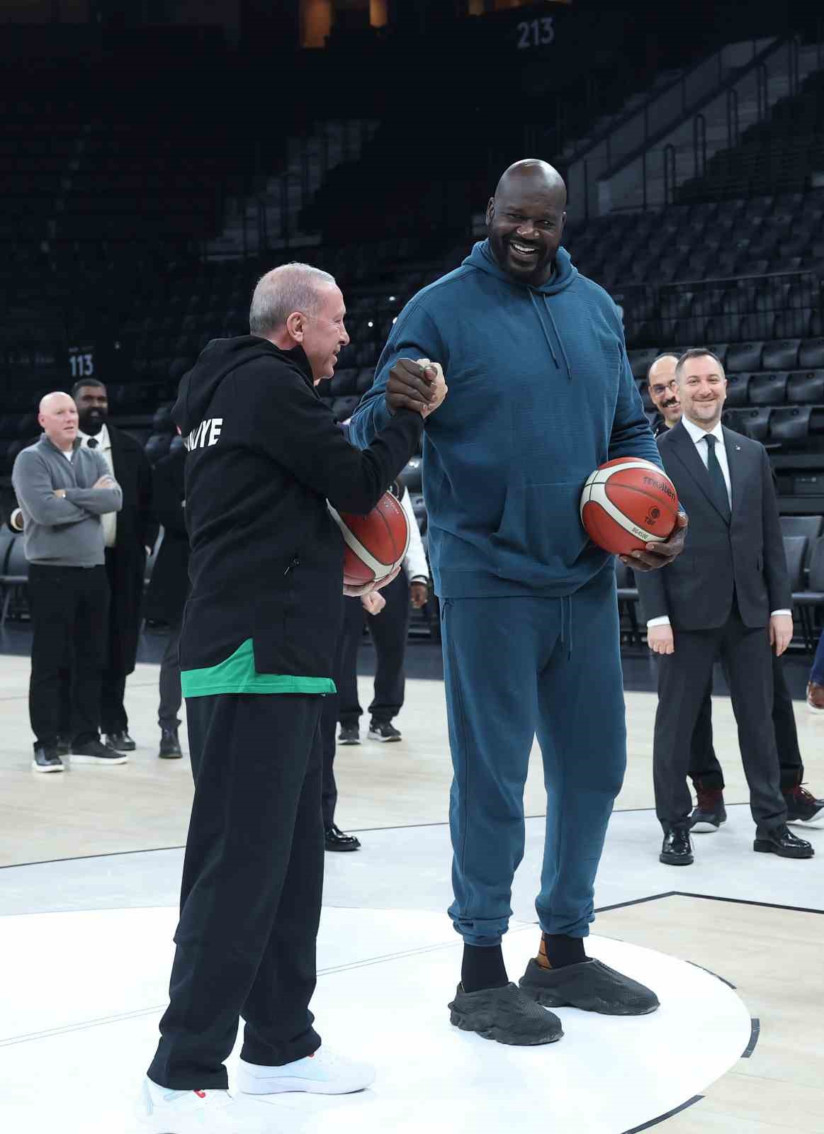 cumhurbaskani erdogan shaquille oneal ile bir araya geldi 1 W34d5egh