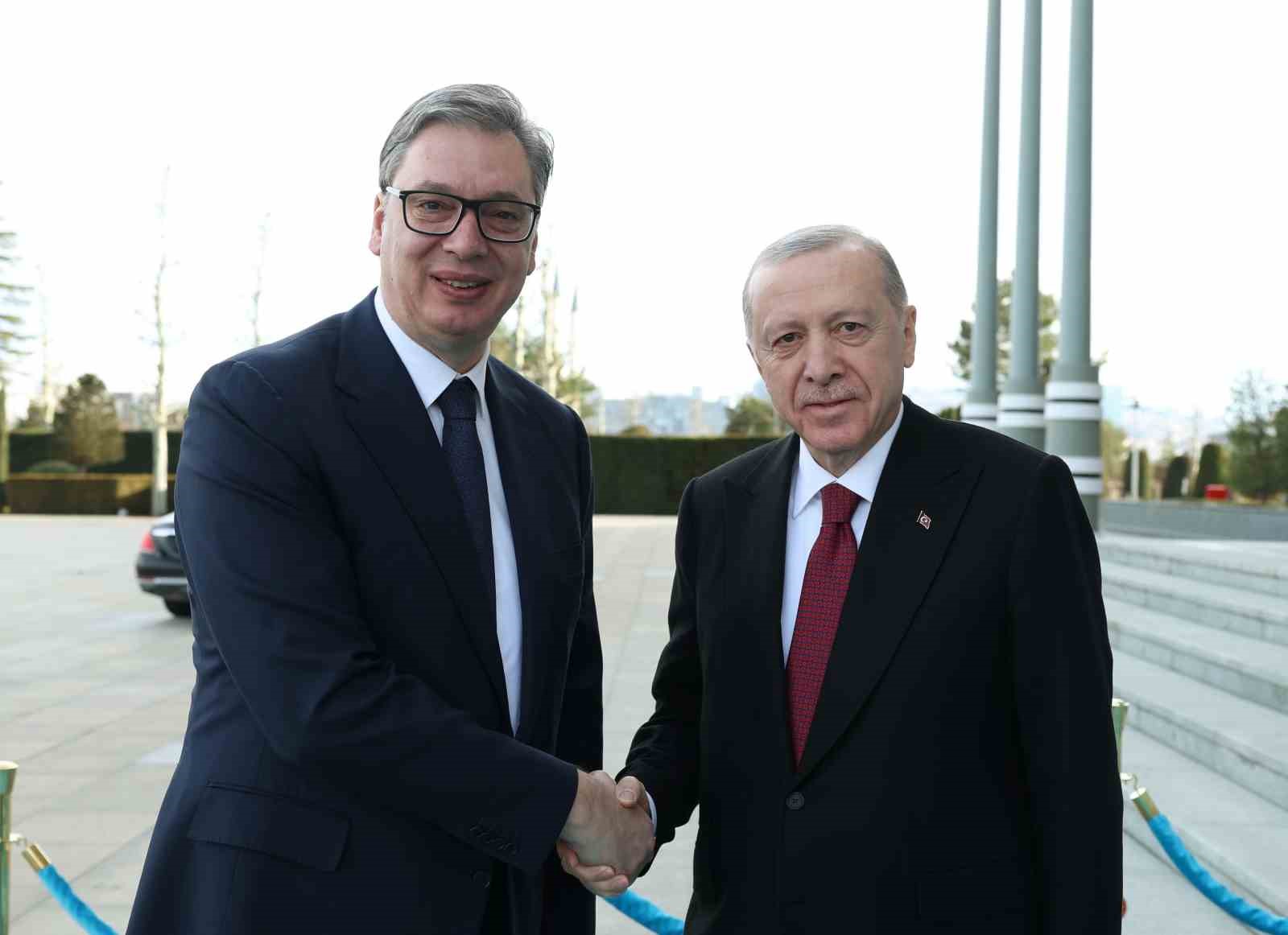 cumhurbaskani erdogan sirbistan cumhurbaskani vucic ile bir araya geldi 2 4wJYRj4Q