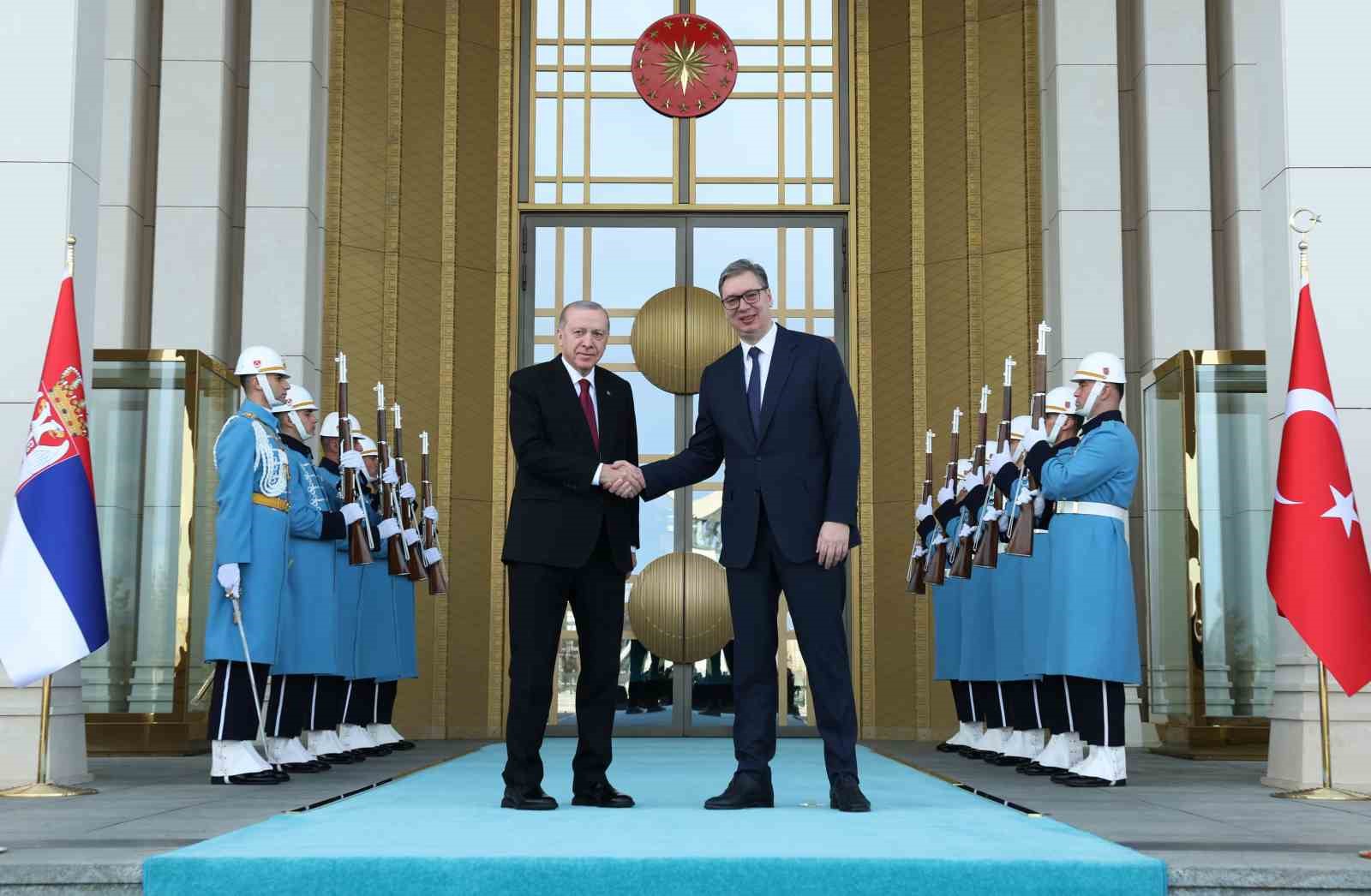 cumhurbaskani erdogan sirbistan cumhurbaskani vucic ile bir araya geldi 3 XQTMDz6F