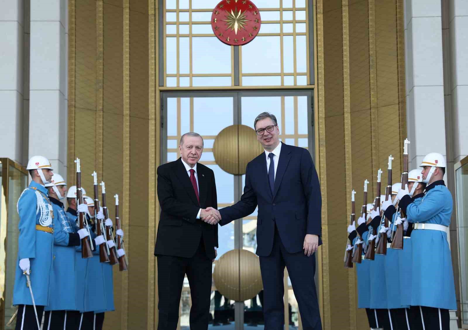 cumhurbaskani erdogan sirbistan cumhurbaskani vucic ile bir araya geldi 4