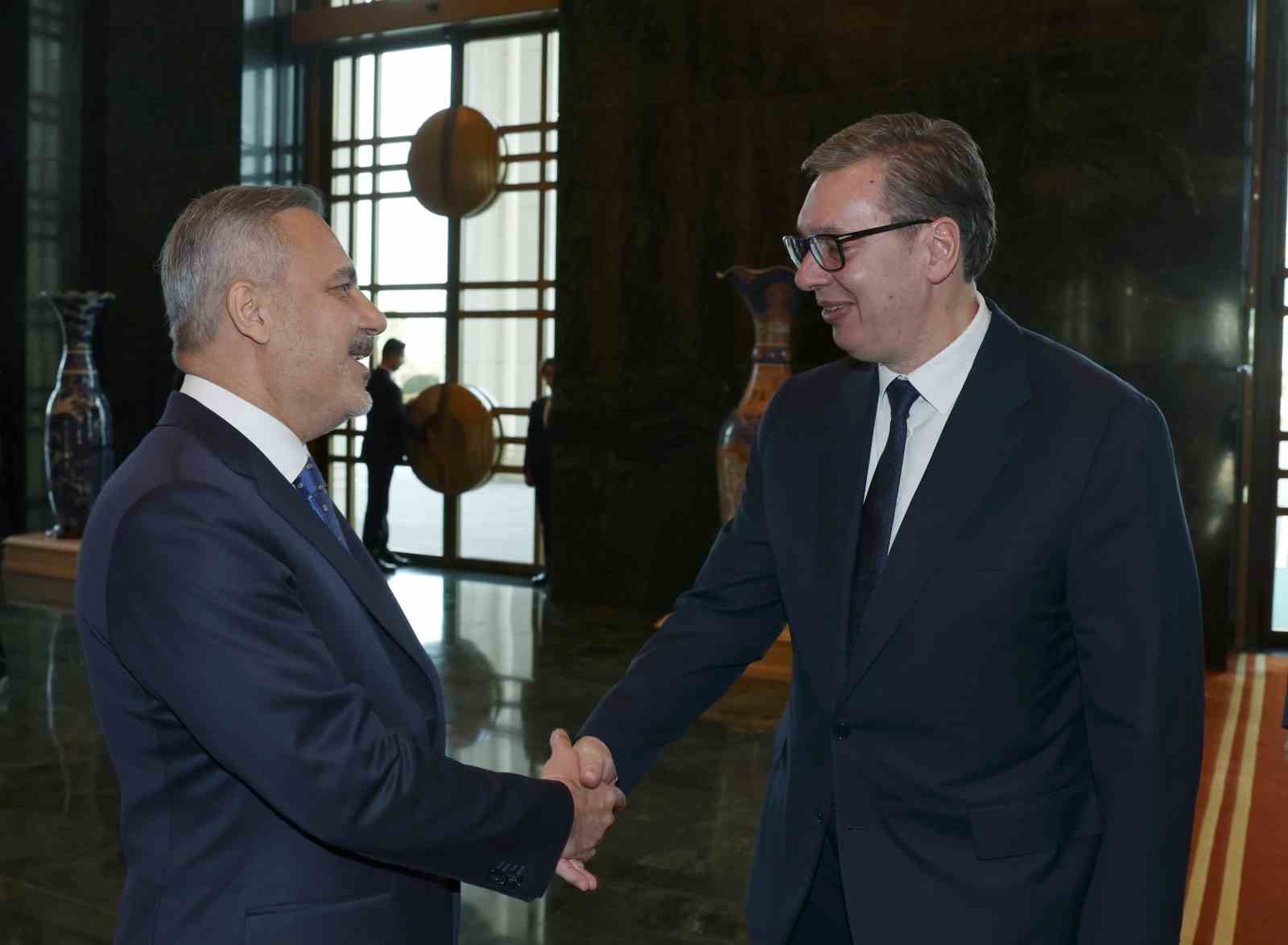 cumhurbaskani erdogan sirbistan cumhurbaskani vucic ile bir araya geldi 6 DOVsNh9E