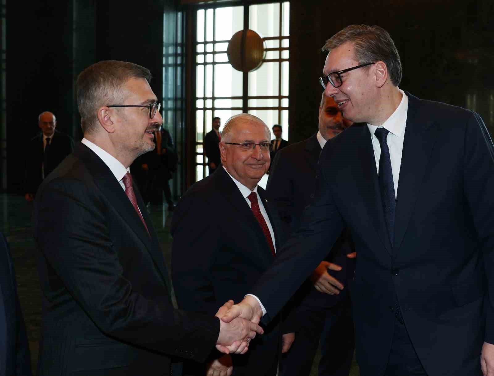 cumhurbaskani erdogan sirbistan cumhurbaskani vucic ile bir araya geldi 8