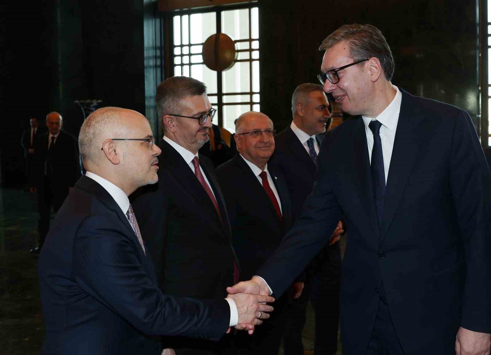 cumhurbaskani erdogan sirbistan cumhurbaskani vucic ile bir araya geldi 9 wjYnBJ1U