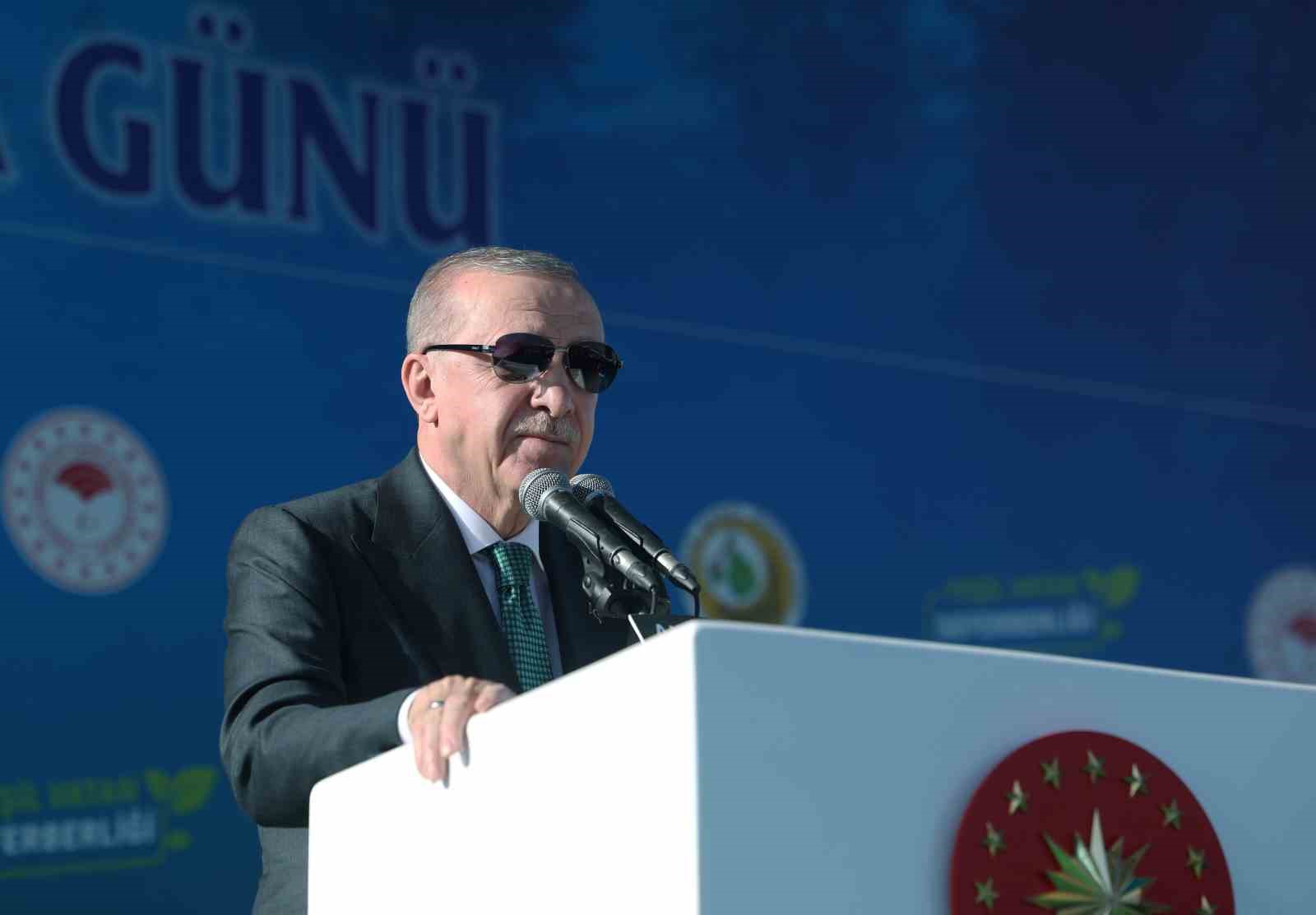 cumhurbaskani erdogan son 23 yilda 7 bucuk milyar fidan ve tohumu toprakla bulusturduk 13 gPRsrq5X