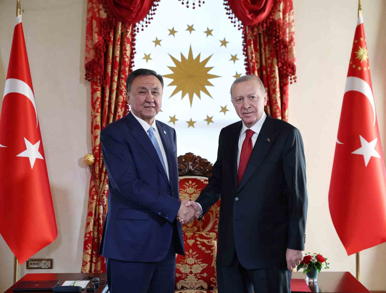 cumhurbaskani erdogan turk devletleri teskilati heyetini kabul etti 4 CBqpyOFc