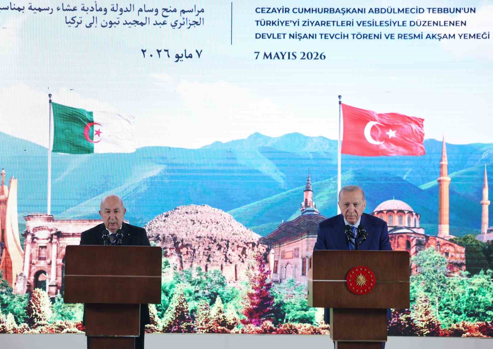 cumhurbaskani erdogandan cezayir cumhurbaskani tebbuna devlet nisani 7 SdGZCdbB
