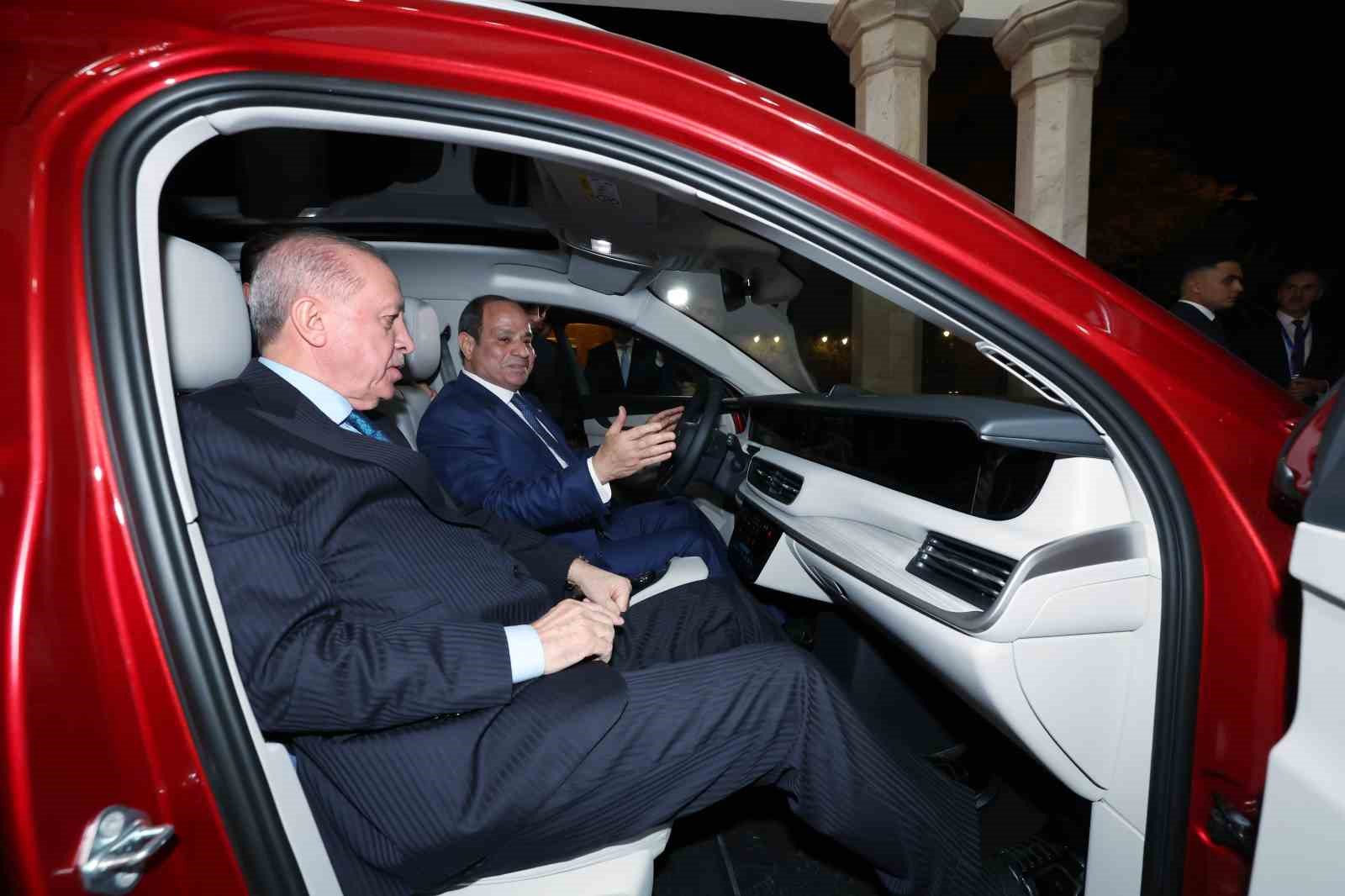 cumhurbaskani erdogandan misir cumhurbaskani es sisiye togg hediyesi 1 6mHGKOKY