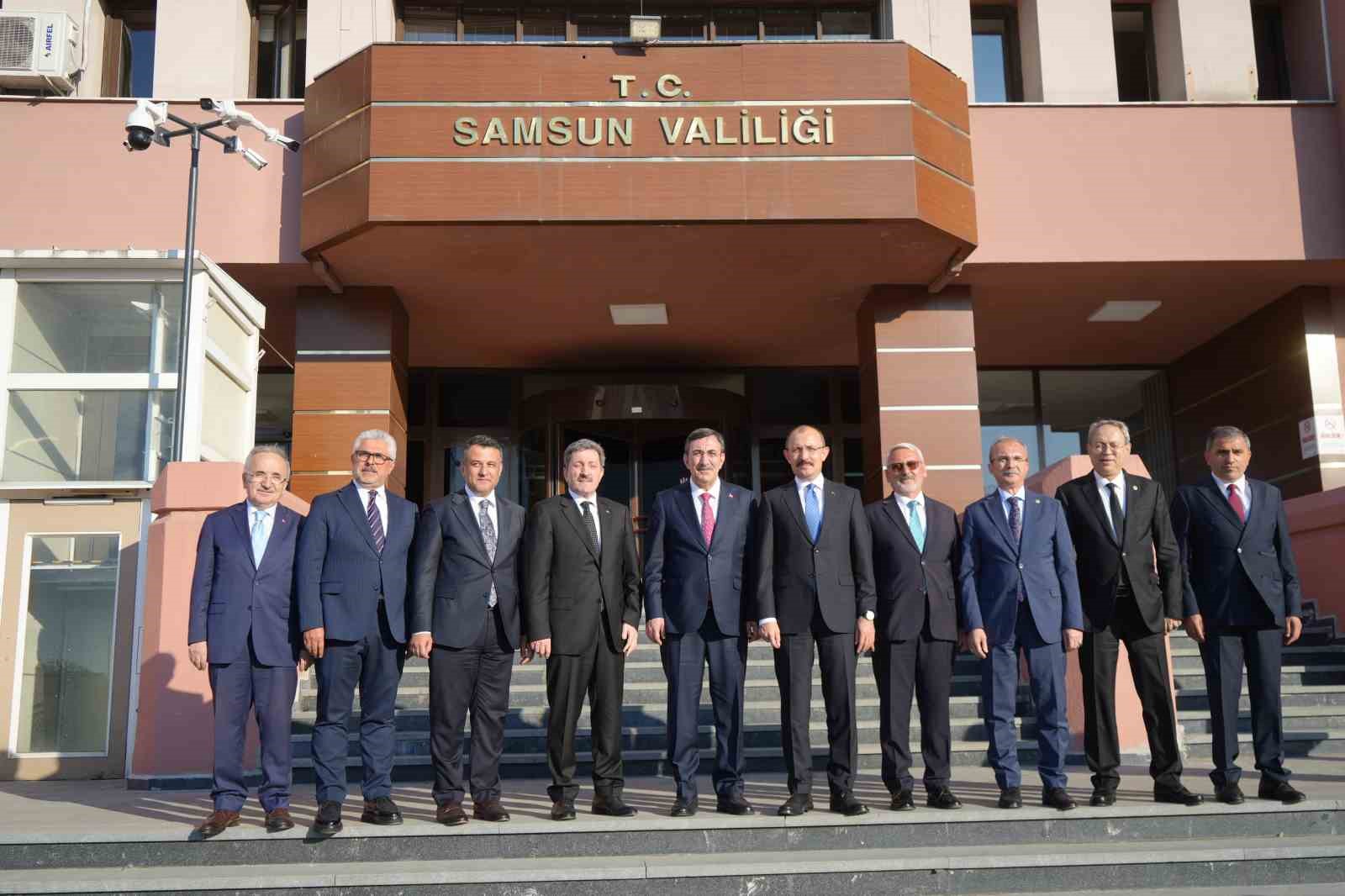cumhurbaskani yardimcisi cevdet yilmaz samsunda 4 lSdYfsjd