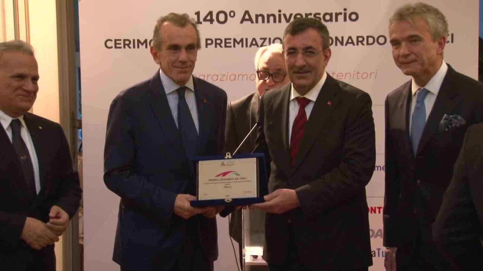 cumhurbaskani yardimcisi cevdet yilmaz turk sirketleri italyan pazarinda giderek daha dinamik bir rol oynamaktadir