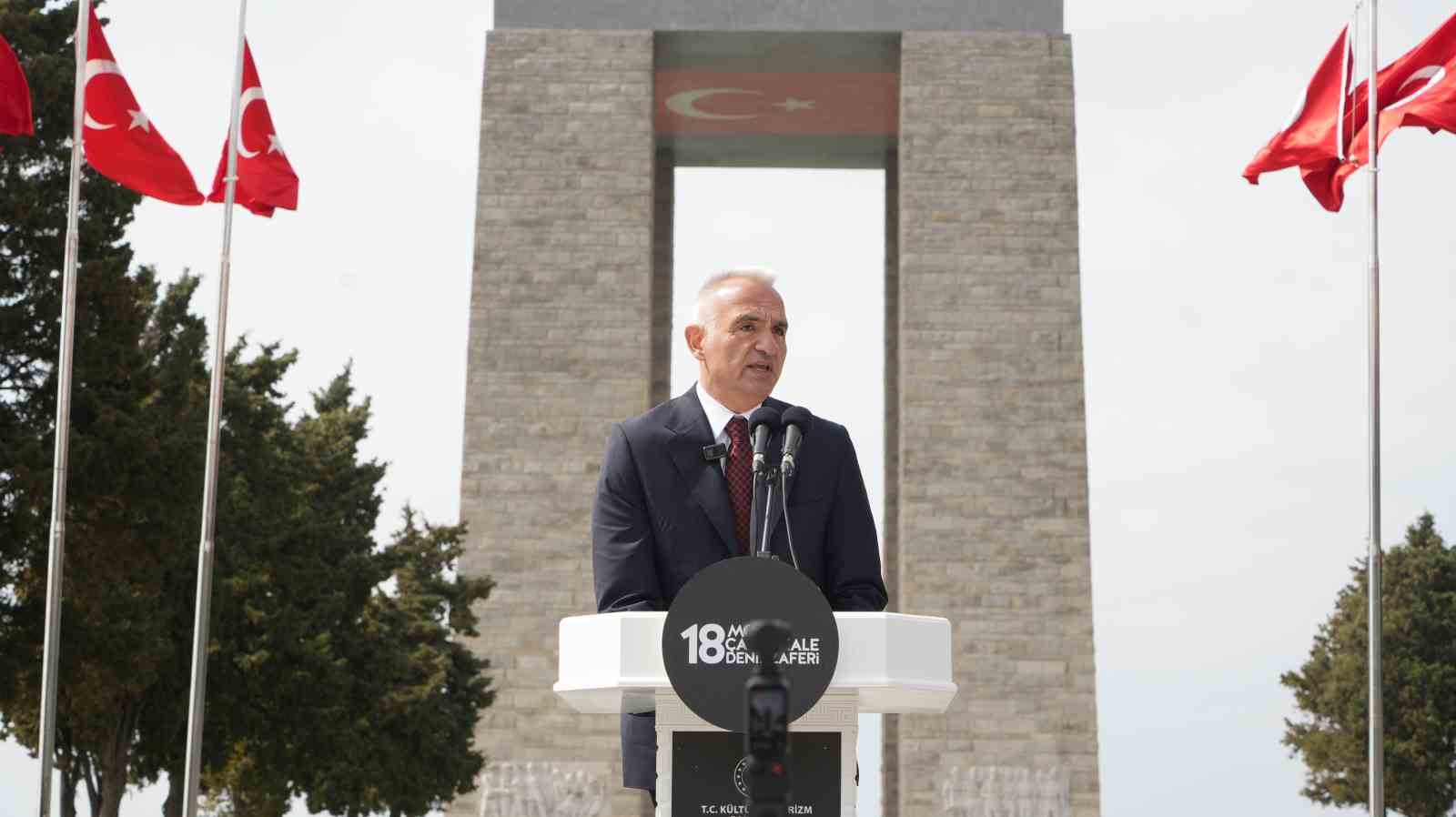 Cumhurbaşkanı Yardımcısı Yılmaz: "Azimle inşa ettiğimiz Türkiye Yüzyılı’nın da en sağlam dayanağı Çanakkale ruhudur" 12 cumhurbaskani yardimcisi yilmaz azimle insa ettigimiz turkiye yuzyilinin da en saglam dayanagi canakkale ruhudur B2zyYvJ2