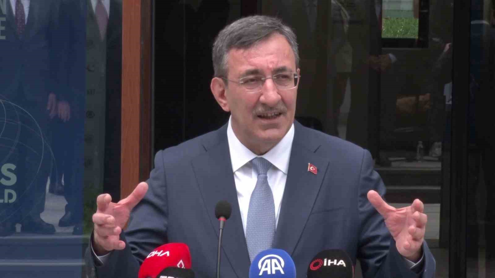 Cumhurbaşkanı Yardımcısı Yılmaz: "Belirsizliklerin, çatışmaların yükseldiği bu dönemde Türkiye güçlü bir merkez olarak konumlanacak" 4 cumhurbaskani yardimcisi yilmaz belirsizliklerin catismalarin yukseldigi bu donemde turkiye guclu bir merkez olarak konumlanacak mTtWkR22