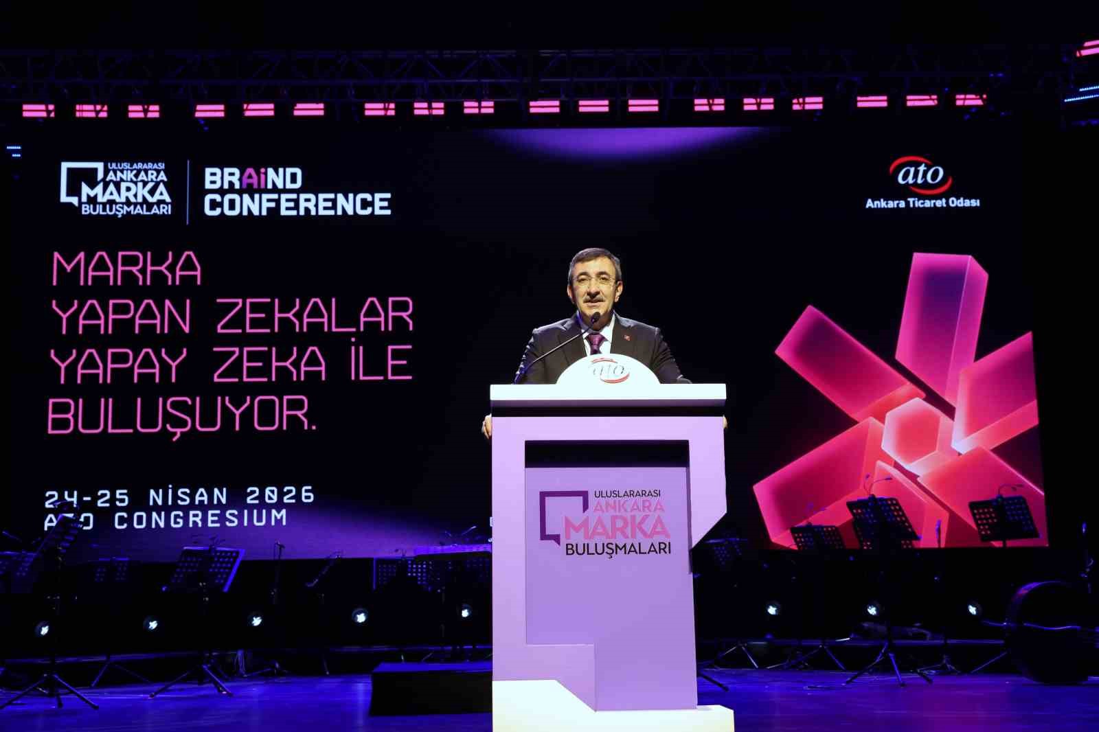Cumhurbaşkanı Yardımcısı Yılmaz: "Hedefimiz çok daha güçlü bir şekilde Ankara’yı teknoloji üreten, değer oluşturan ve güçlü bir marka kimliği taşıyan bir şehir konumuna taşımaktır" 4 cumhurbaskani yardimcisi yilmaz hedefimiz cok daha guclu bir sekilde ankarayi teknoloji ureten deger olusturan HBEQWlbX