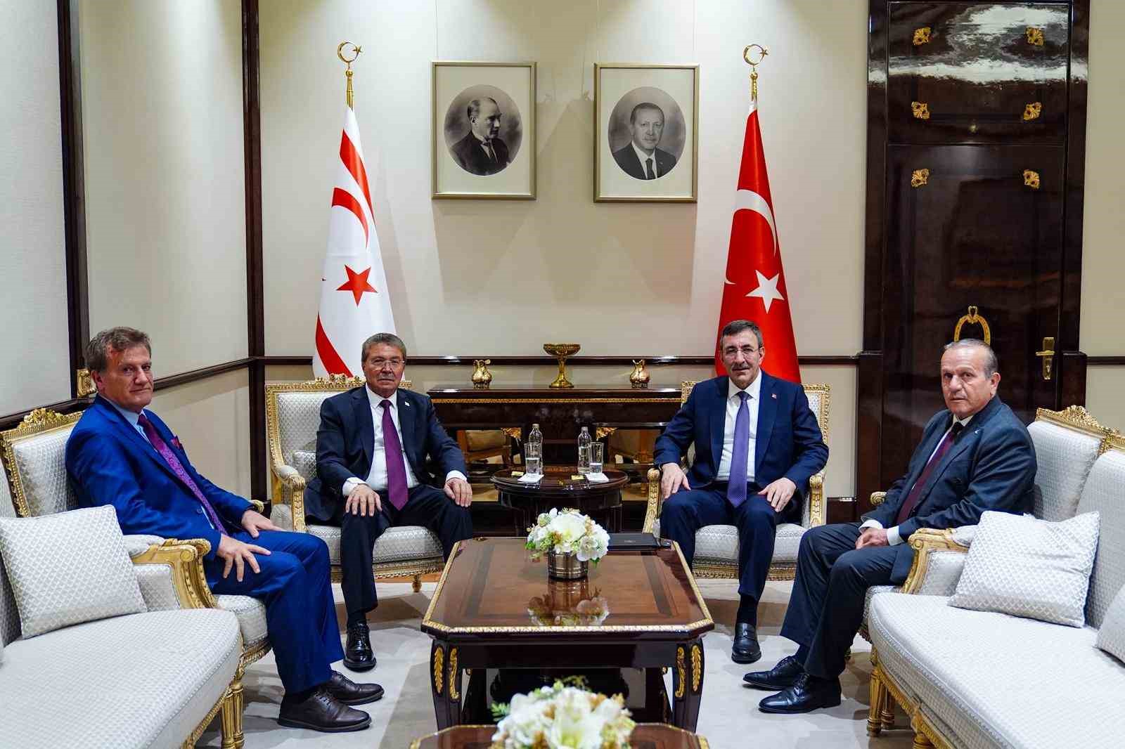 cumhurbaskani yardimcisi yilmaz kktc ile isbirligi anlasmasi 2026 yili anlasmasi kapsaminda devirlerle birlikte yaklasik 3cDcQbtB