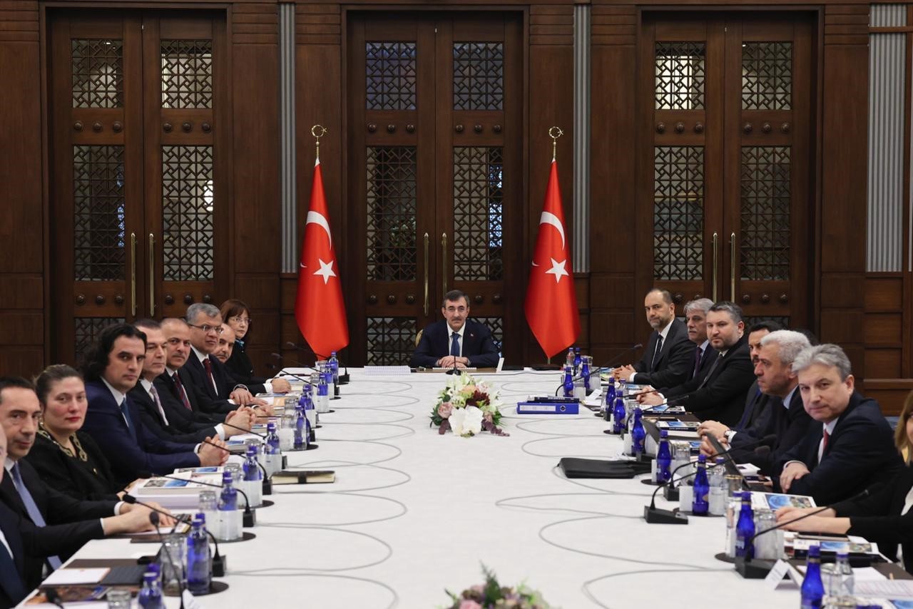 cumhurbaskani yardimcisi yilmaz ulusal kent bilgi sistemi ile turkiye ulusal cografi bilgi sistemi entegrasyonu mJSLIeOs