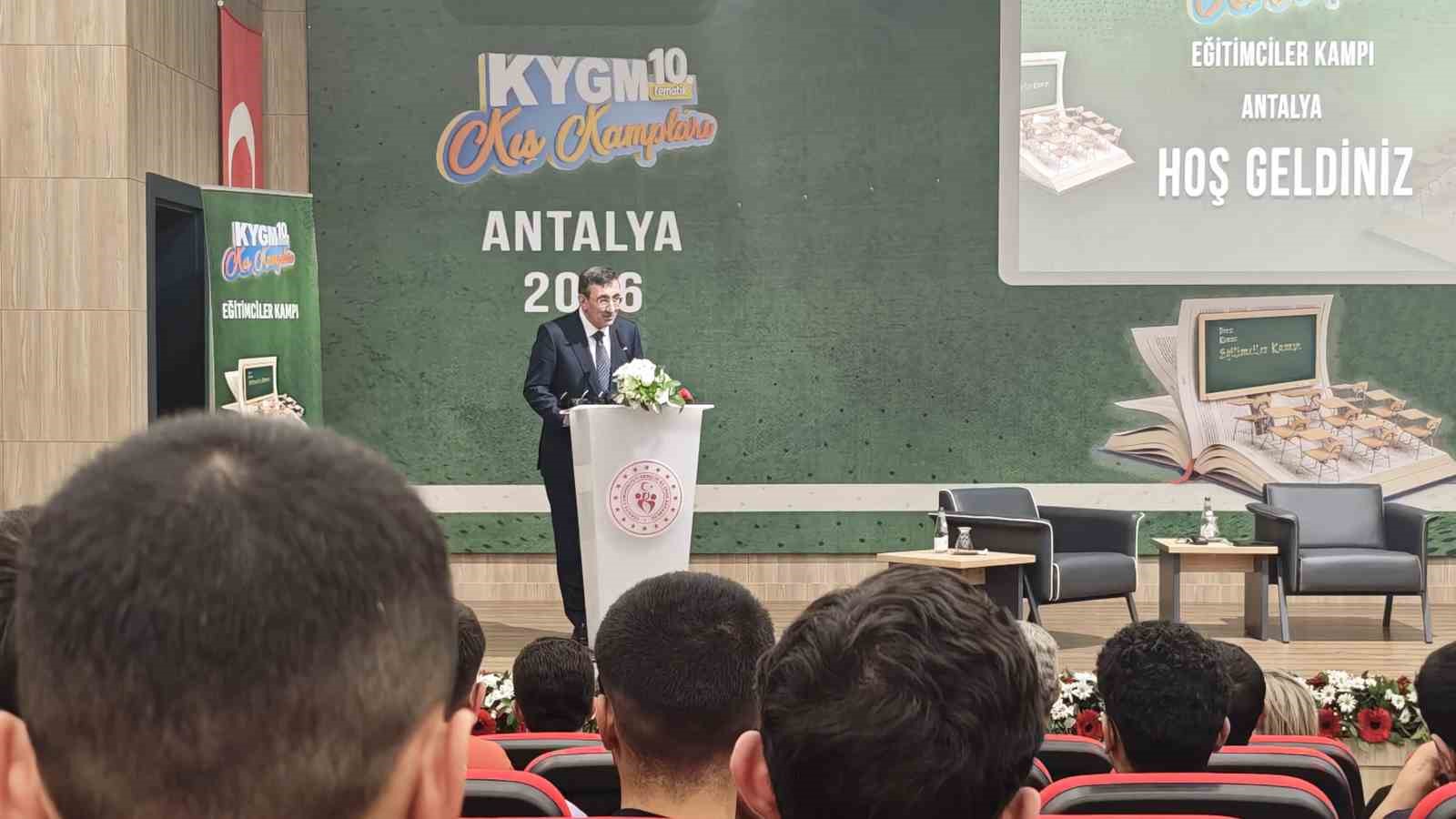 Cumhurbaşkanı Yardımcısı Yılmaz: "Yurtlarımızda 1 milyon kapasiteyi geçmiş durumdayız" 6 cumhurbaskani yardimcisi yilmaz yurtlarimizda 1 milyon kapasiteyi gecmis durumdayiz 2 IV1WjMBk