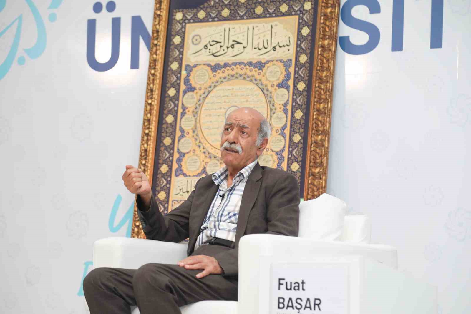 cumhurbaskanligi kultur ve sanat buyuk odullu fuat basar btude ogrencilerle bir araya geldi 0 BTBKg6uV