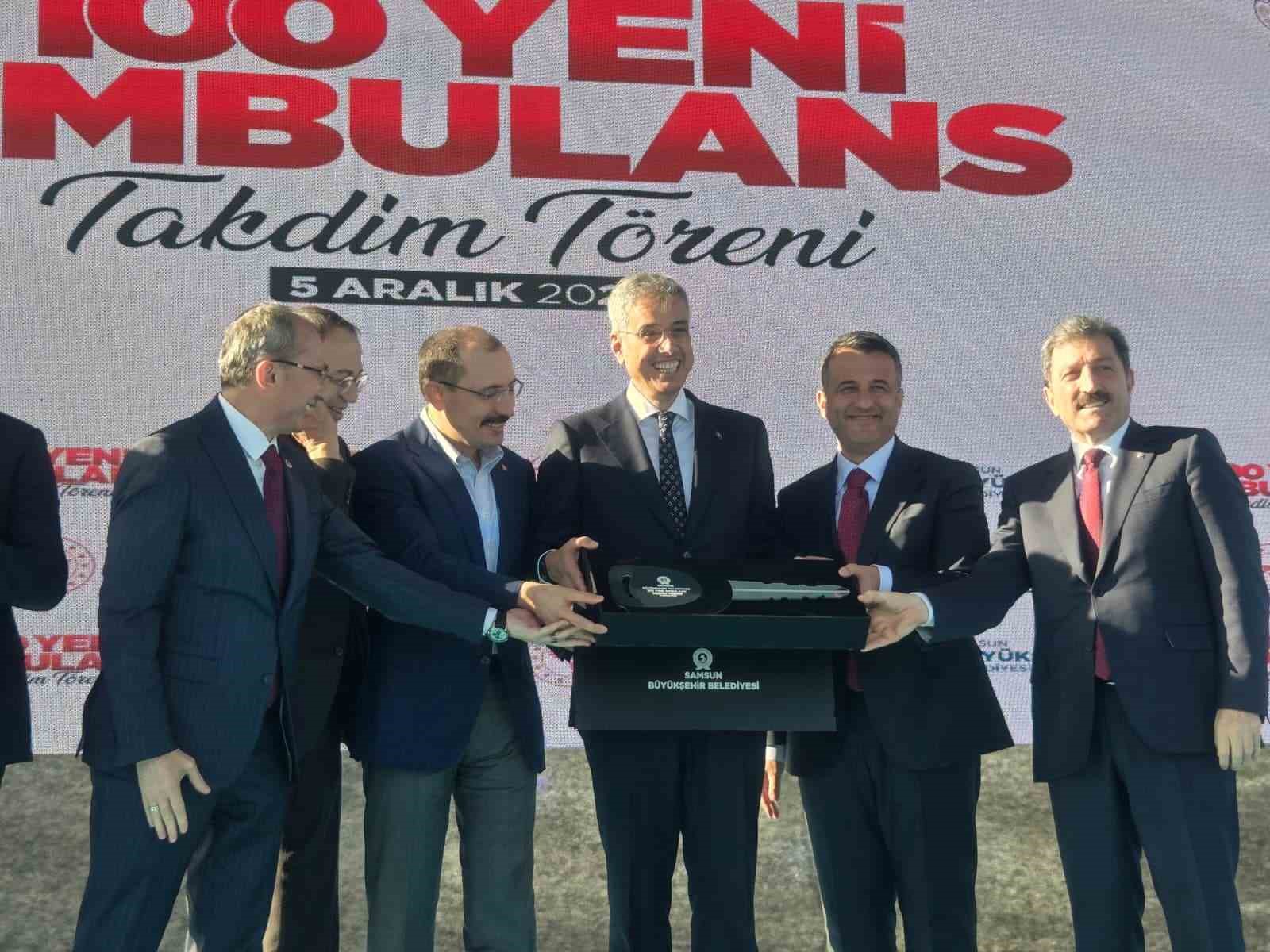 Cumhuriyet tarihinde ilk: SBB’nin aldığı 100 ambulans sağlık filosuna katıldı 14 cumhuriyet tarihinde ilk sbbnin aldigi 100 ambulans saglik filosuna katildi 10 DZGPqurC