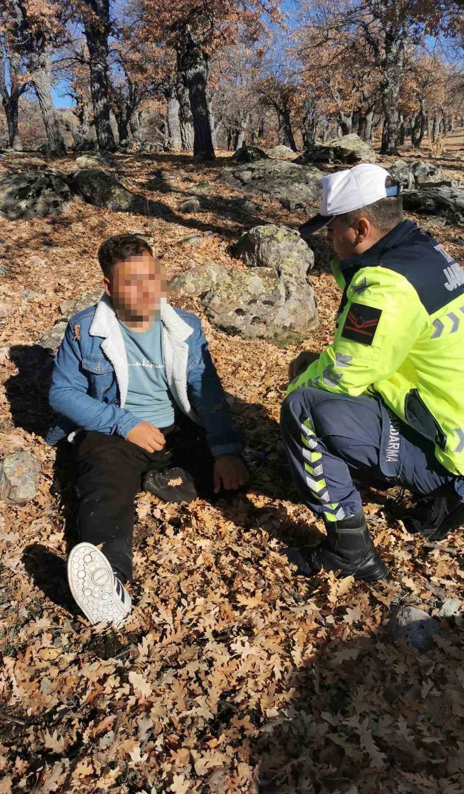 daglik alanda kaybolan genci jandarma buldu 1 1fv34qY1