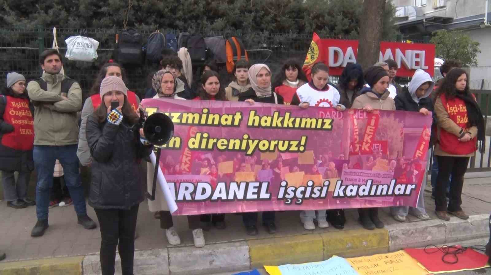 dardanel iscileri eylemlerin 9uncu gununde sermayeleri soframizdan caldiklari ekmekle buyuyor 0
