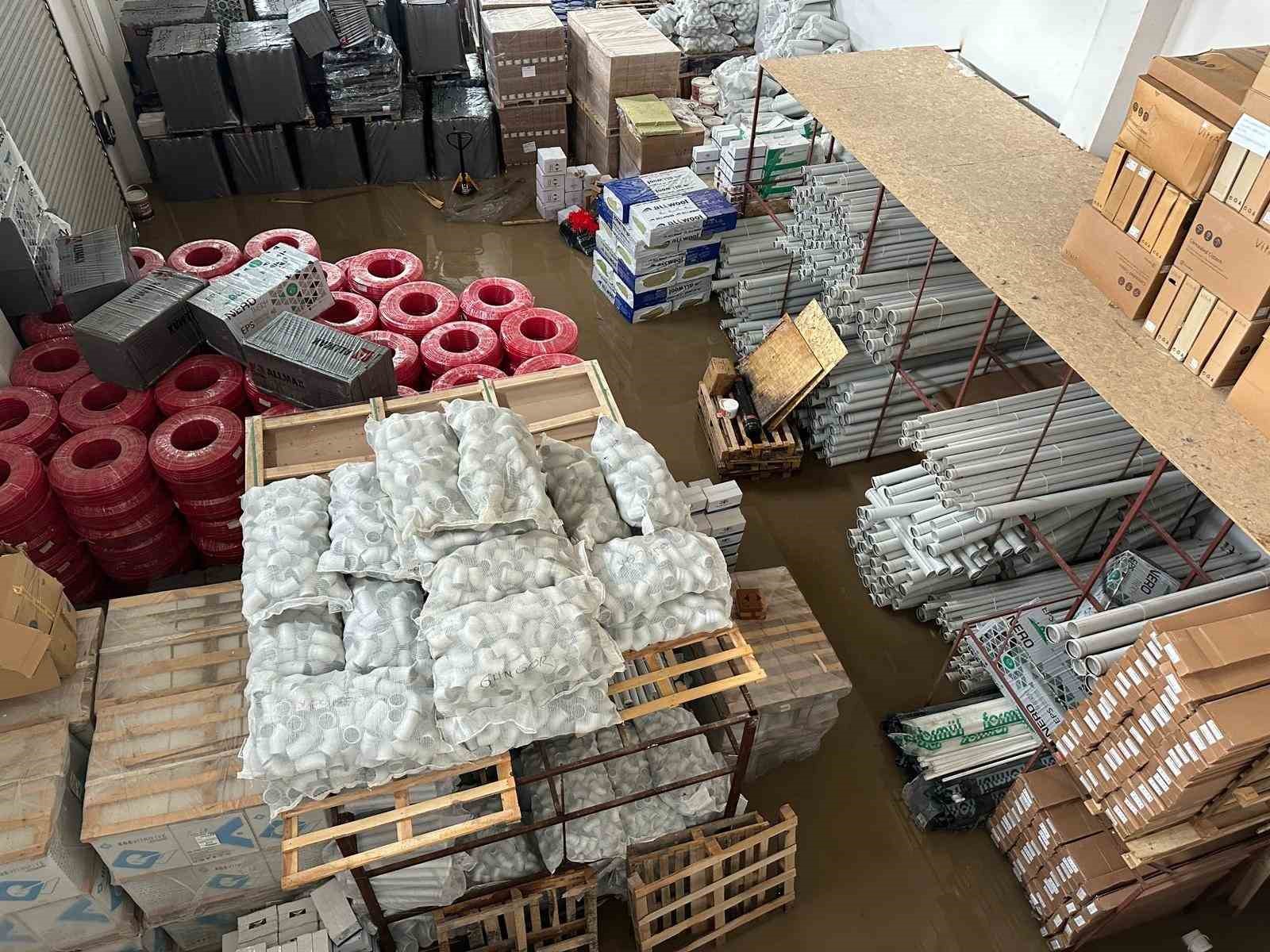 degirmendere deresi tasti tarim arazilerini ve is yerlerini su basti 2