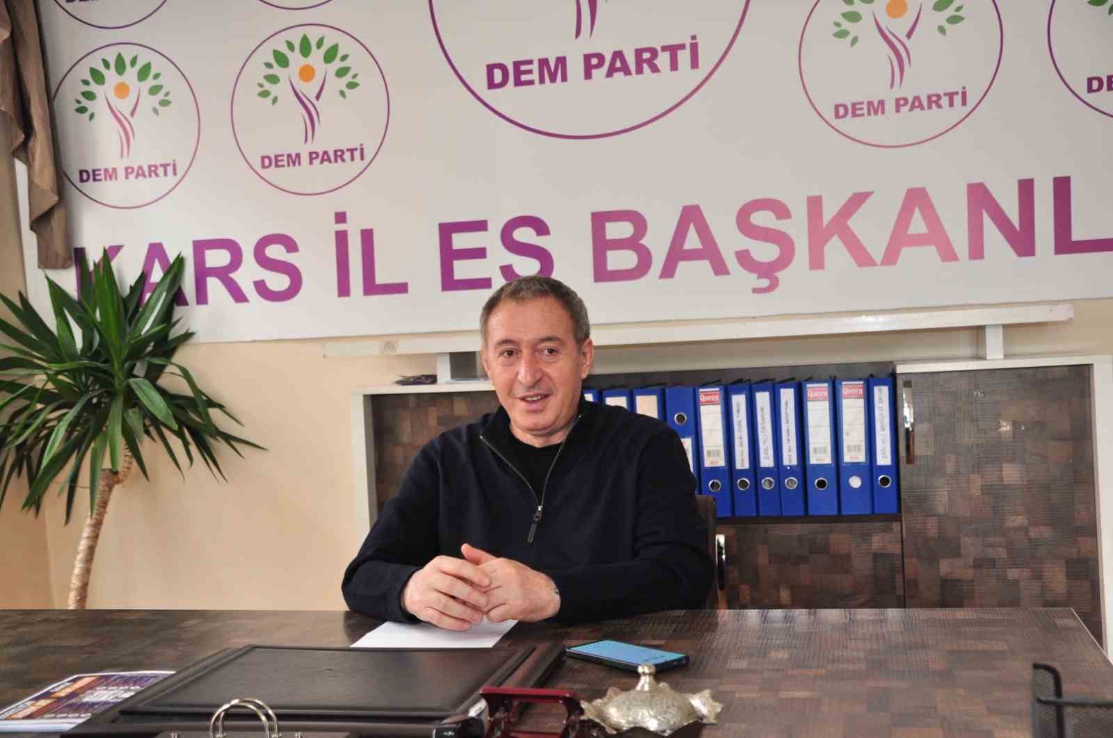 dem parti genel baskani tuncer bakirhan toplumun kaygisini somut adimlar giderir 1