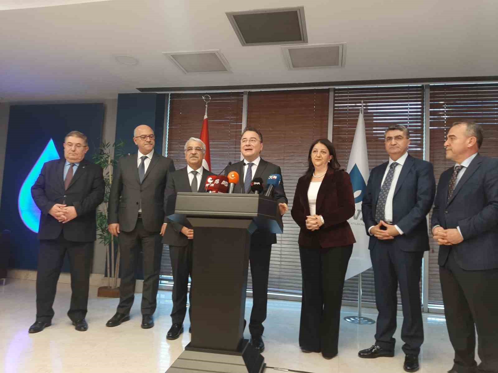 DEM Parti heyeti, DEVA Partisi ile görüştü 4 dem parti heyeti deva partisi ile gorustu 0 FKMVWFE5