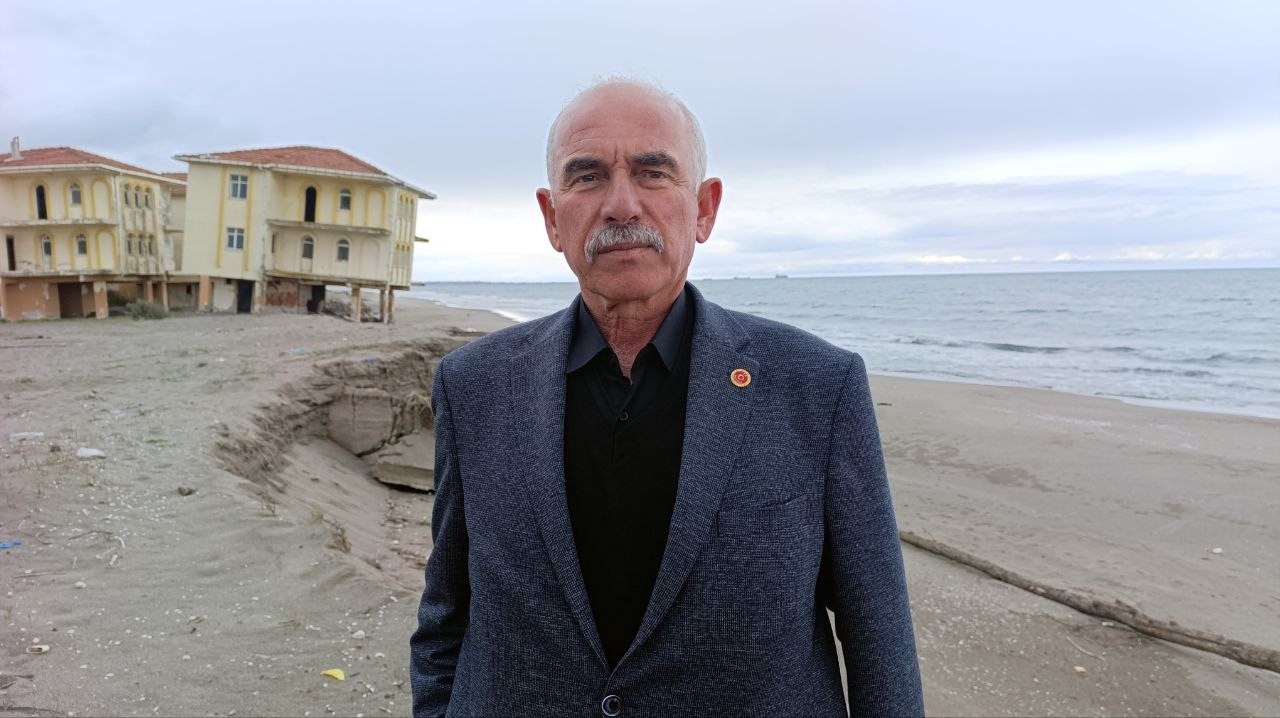 deniz 100 metre iceri girdi villalar coktu 10