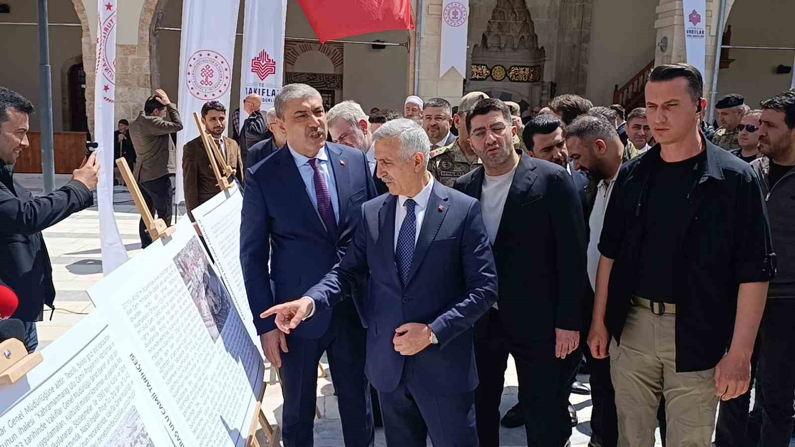 Depremde hasar gören 583 yıllık tarihi Ulu Cami’nin resmi açılışı gerçekleştirildi 7 depremde hasar goren 583 yillik tarihi ulu caminin resmi acilisi gerceklestirildi 3 F8eckFKB