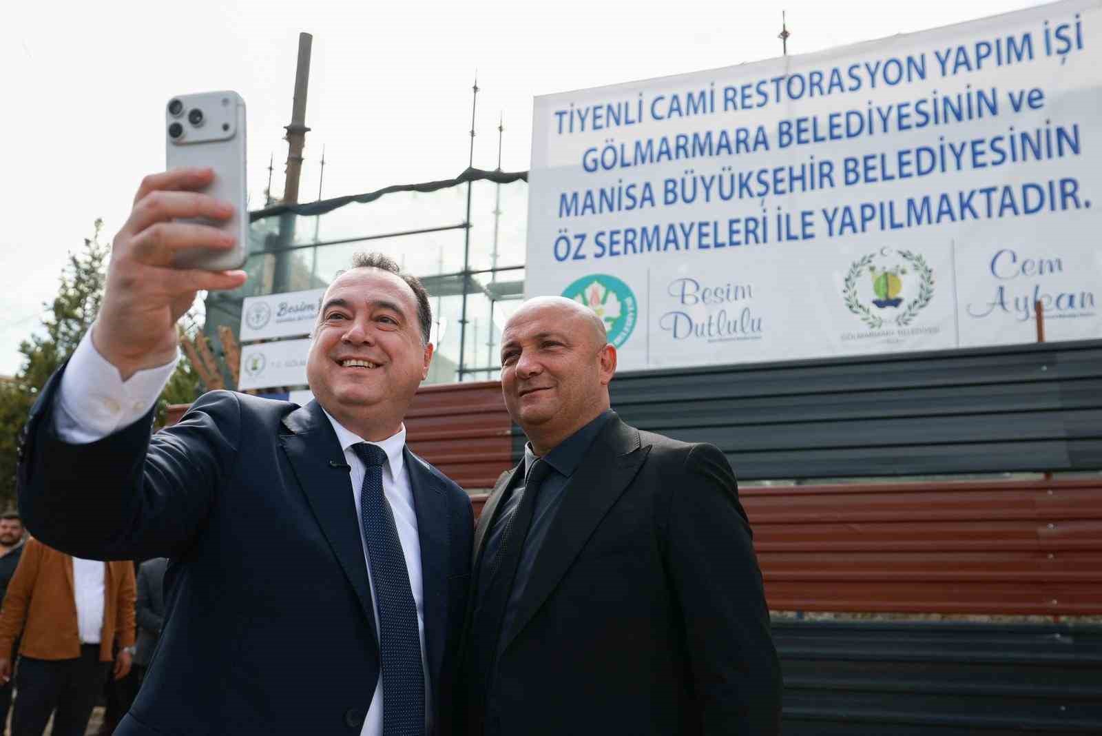 depremde hasar goren caminin restorasyonuna baslandi 1