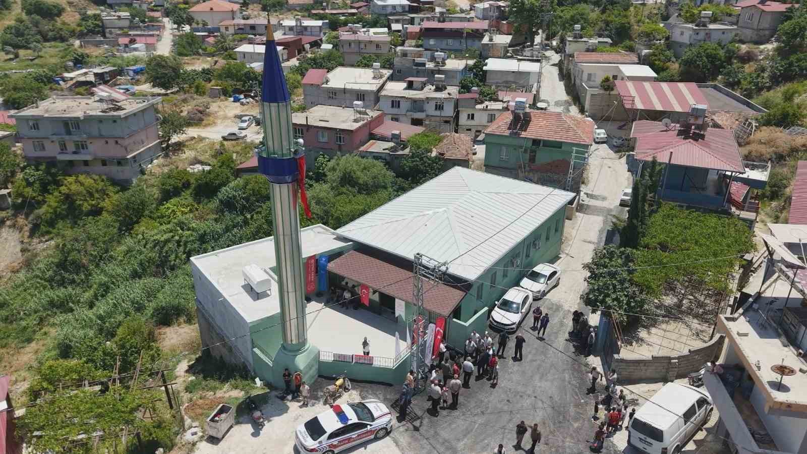 Depremin ardından inşa edilen 130’uncu cami dualarla ibadete açıldı 7 depremin ardindan insa edilen 130uncu cami dualarla ibadete acildi 3 dSvu54JF