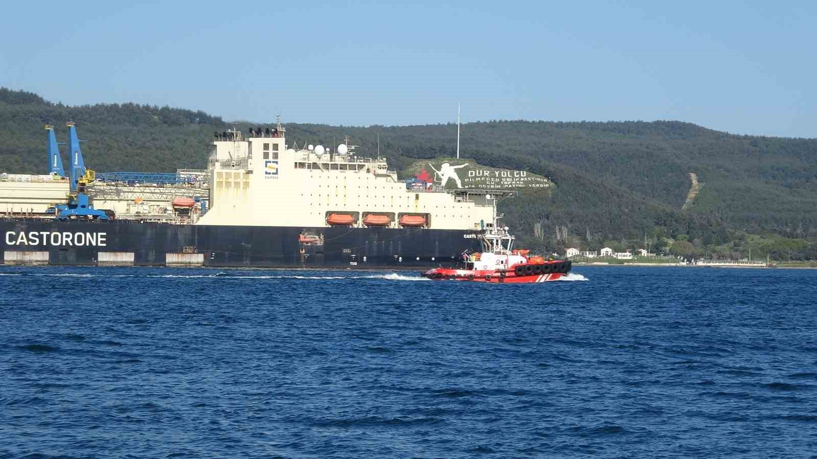 Derin denizlerde boru döşeme gemisi ’Castorone’, Çanakkale Boğazı’ndan geçti 6 derin denizlerde boru doseme gemisi castorone canakkale bogazindan gecti 2 Iwva8KyM