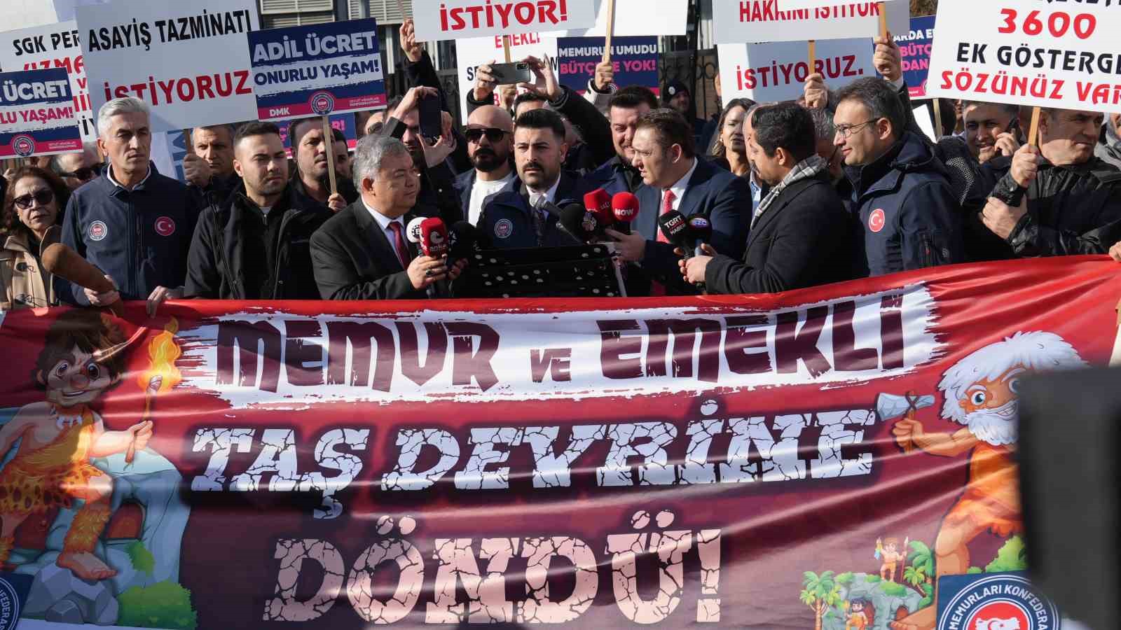 devlet memurlari konfederasyonu baskani kaya en az yuzde 30 refah payi eklenmeden yapilacak hicbir kpFzSbjF