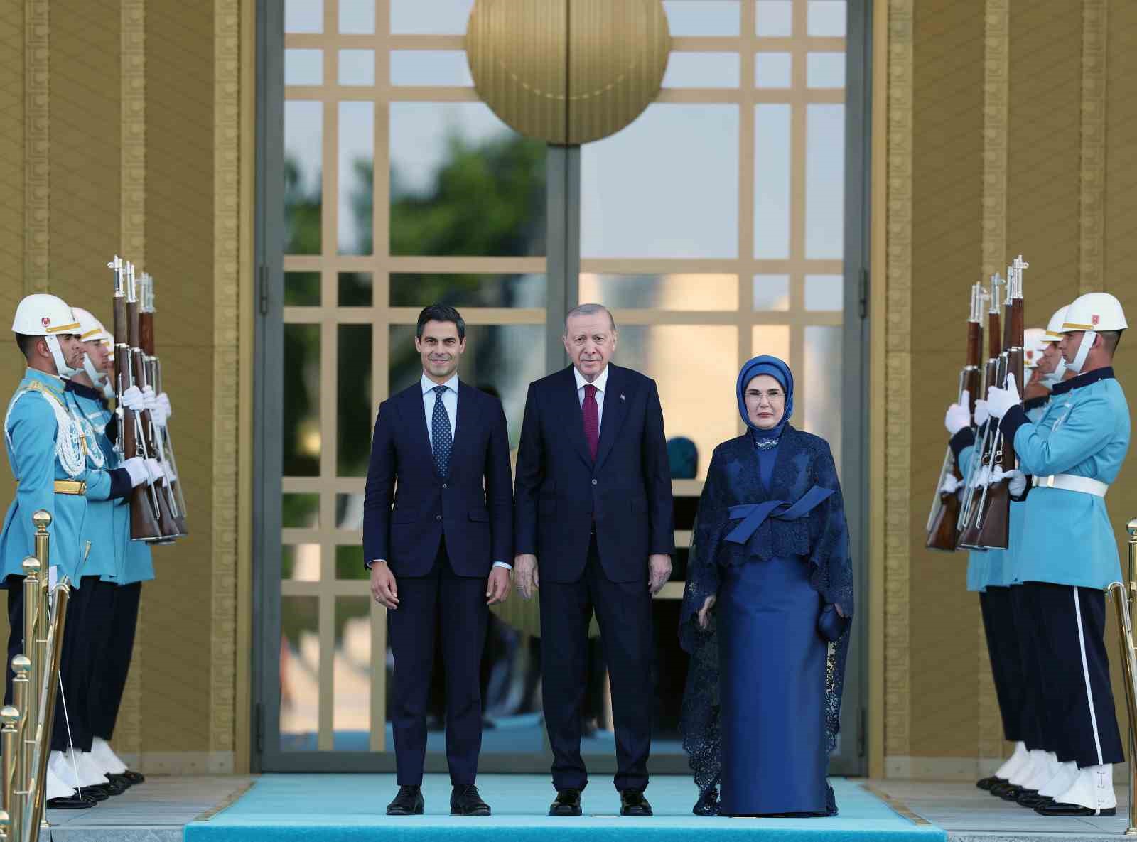 devlet ve hukumet baskanlari ile esleri onuruna cumhurbaskanligi kulliyesinde resepsiyon verildi 13 kh5nKB5d