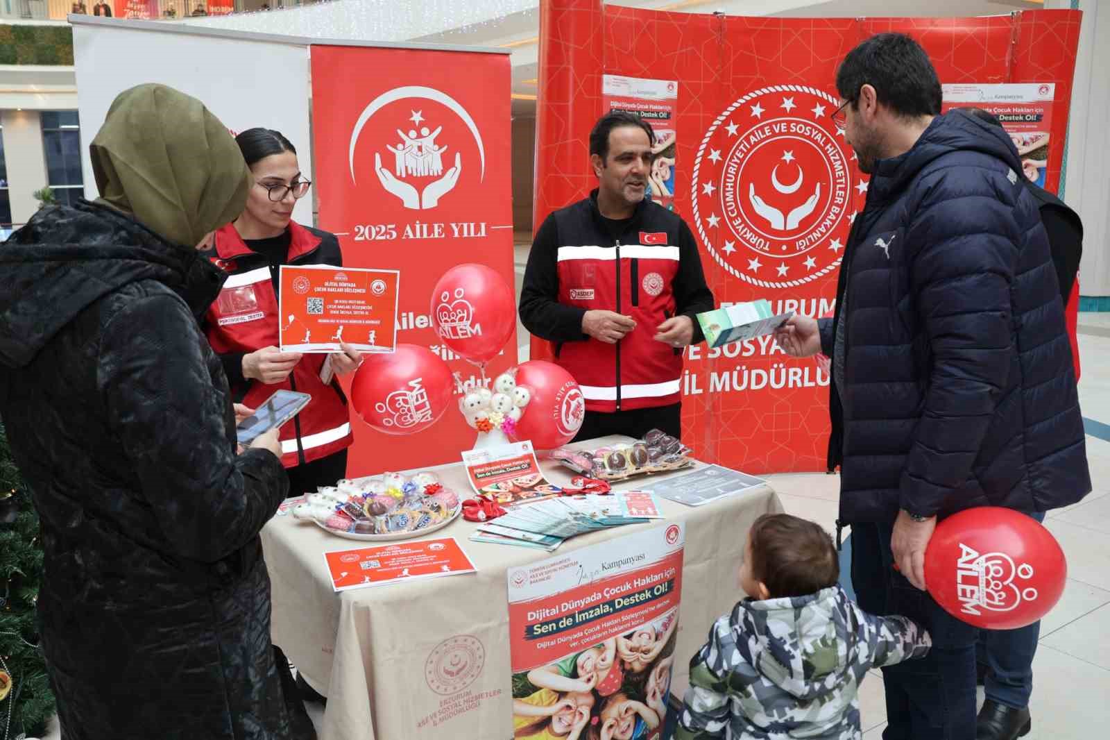 Dijital dünyada çocuk haklarına destek için Erzurum’da imza kampanyası 5 dijital dunyada cocuk haklarina destek icin erzurumda imza kampanyasi 1