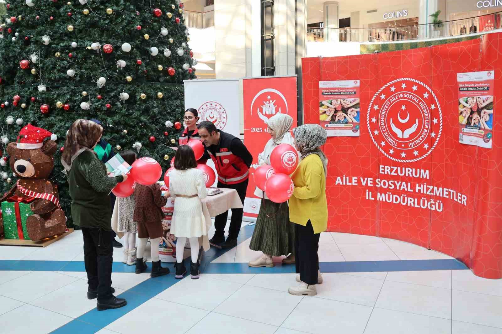 Dijital dünyada çocuk haklarına destek için Erzurum’da imza kampanyası 7 dijital dunyada cocuk haklarina destek icin erzurumda imza kampanyasi 3