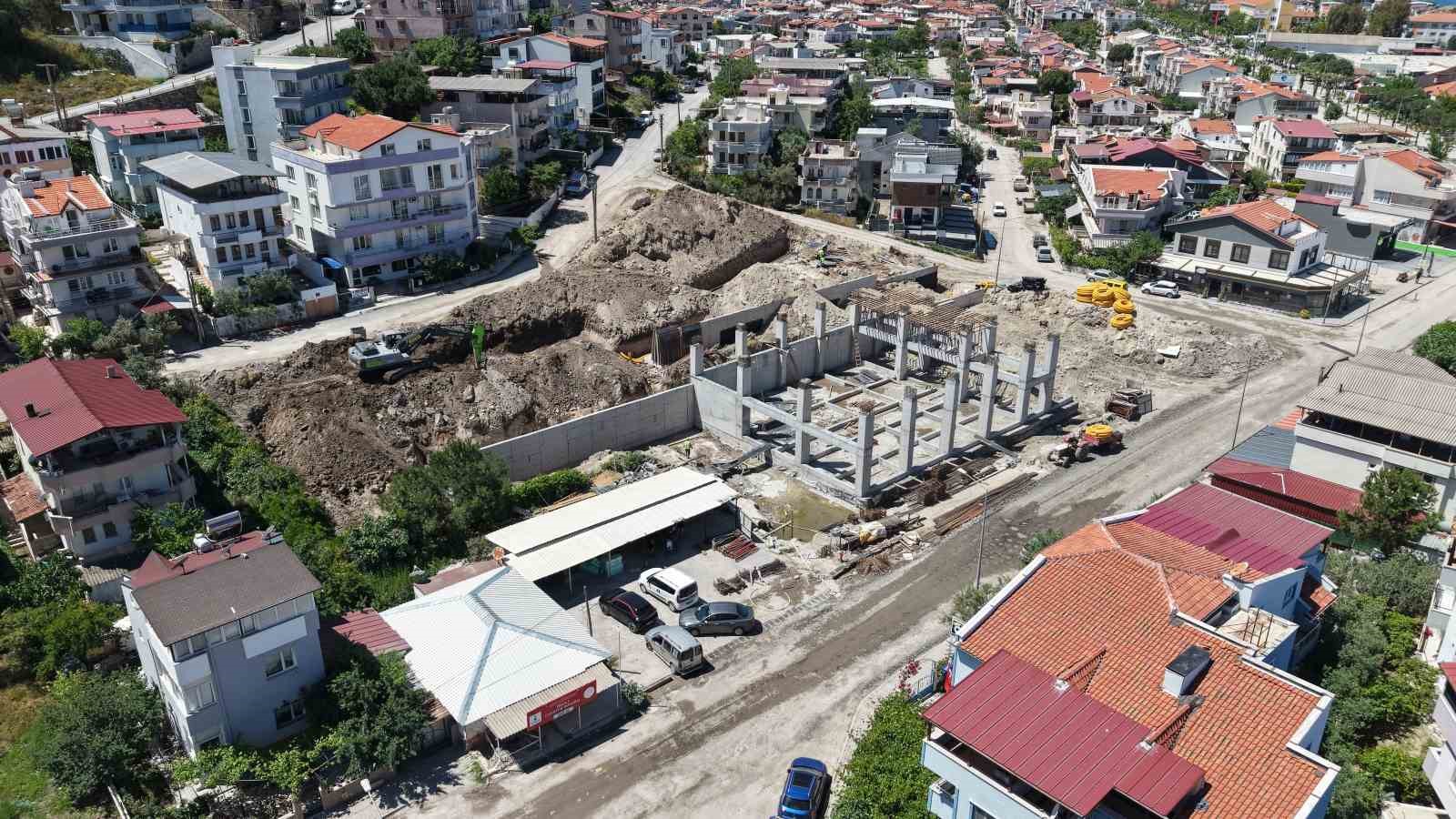 dikilinin yeni itfaiye binasi hizla yukseliyor 0 9cfPU8F5