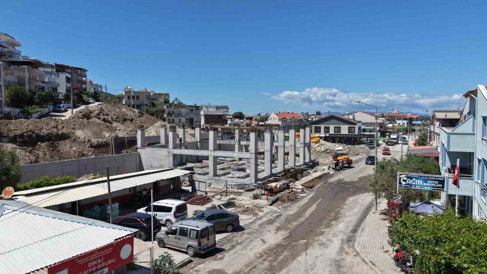 dikilinin yeni itfaiye binasi hizla yukseliyor 2 fCavECUq