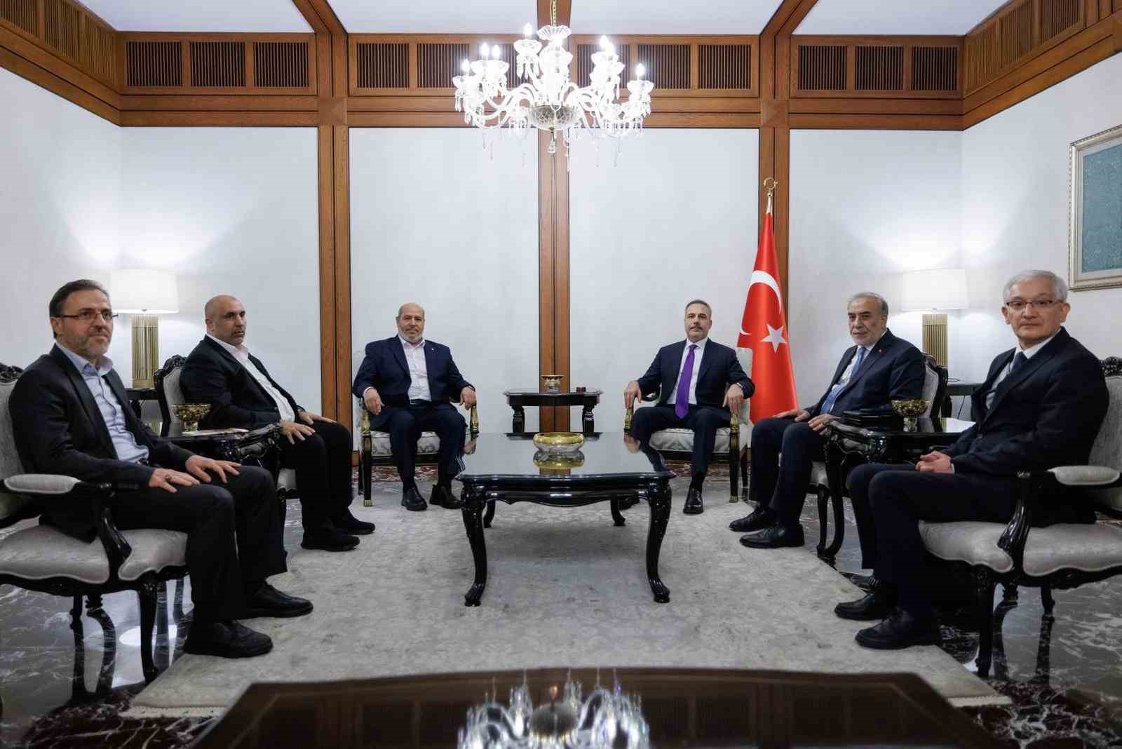 disisleri bakani fidan hamas siyasi buro uyesi halil hayye ile gorustu 2 1PvRd3PW