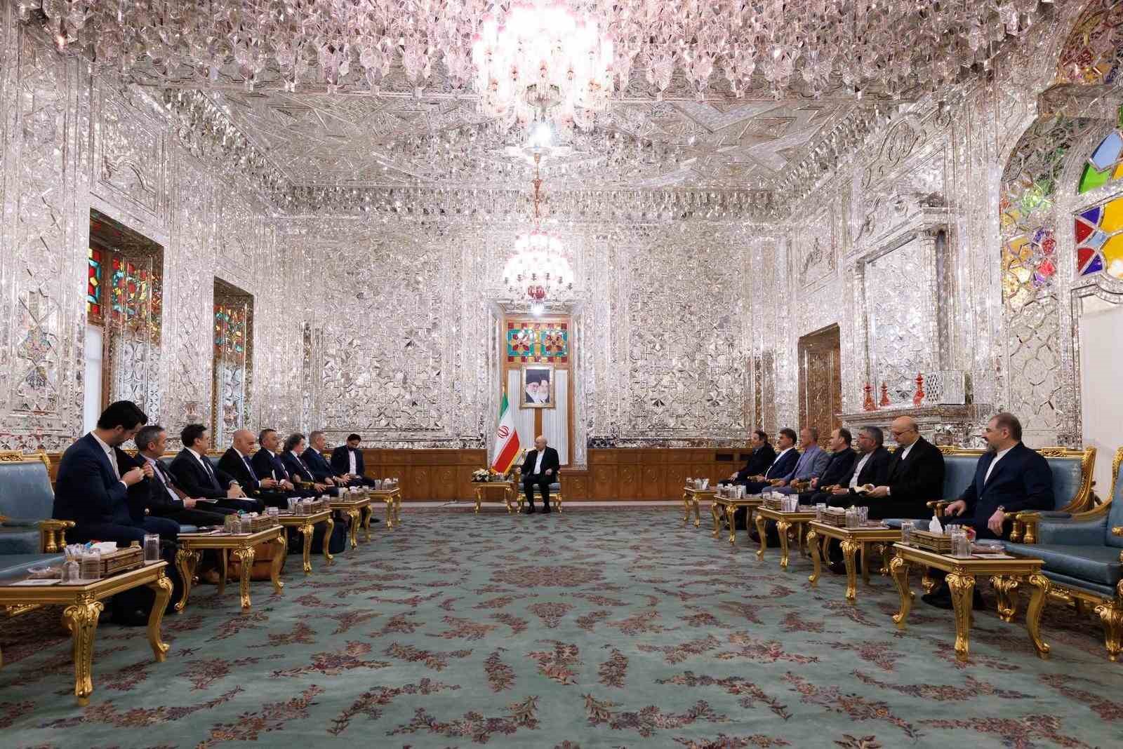 disisleri bakani fidan iran islami danisma meclisi baskani galibaf ile gorustu 2 IQPHgjs2