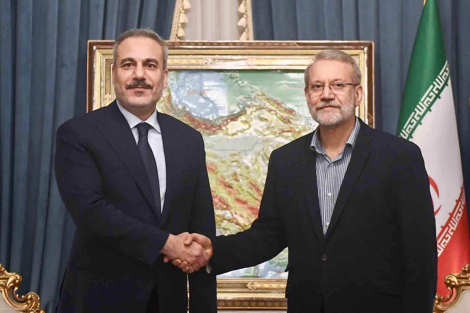 Dışişleri Bakanı Fidan, İran Ulusal Güvenlik Yüksek Konseyi Başkanı Laricani ile görüştü 4 disisleri bakani fidan iran ulusal guvenlik yuksek konseyi baskani laricani ile gorustu 0 snMrRqJC