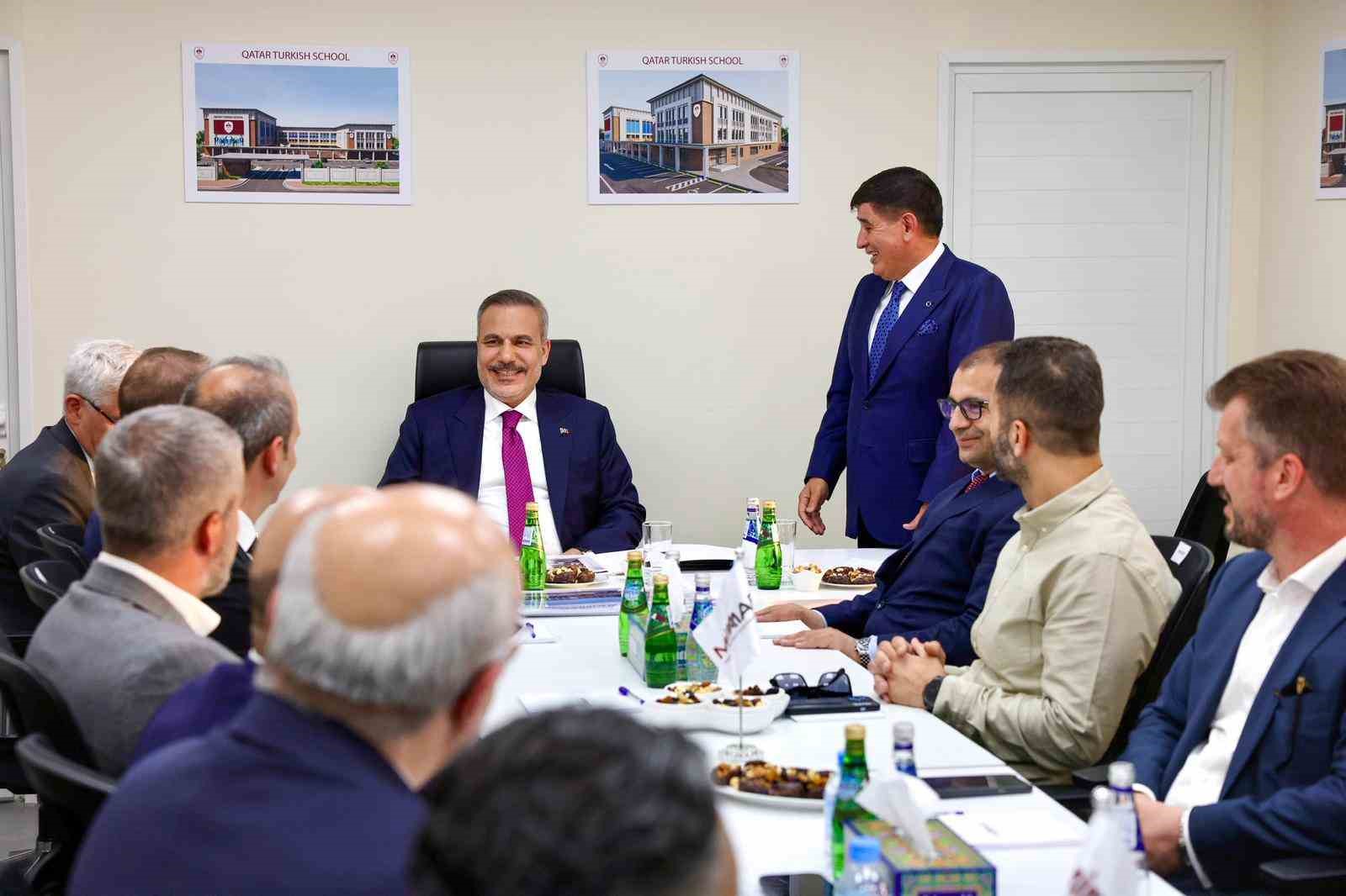 Dışişleri Bakanı Fidan, Katar Türk Okulu’nun inşaatını ziyaret etti 6 disisleri bakani fidan katar turk okulunun insaatini ziyaret etti 2 M8tgtZjT