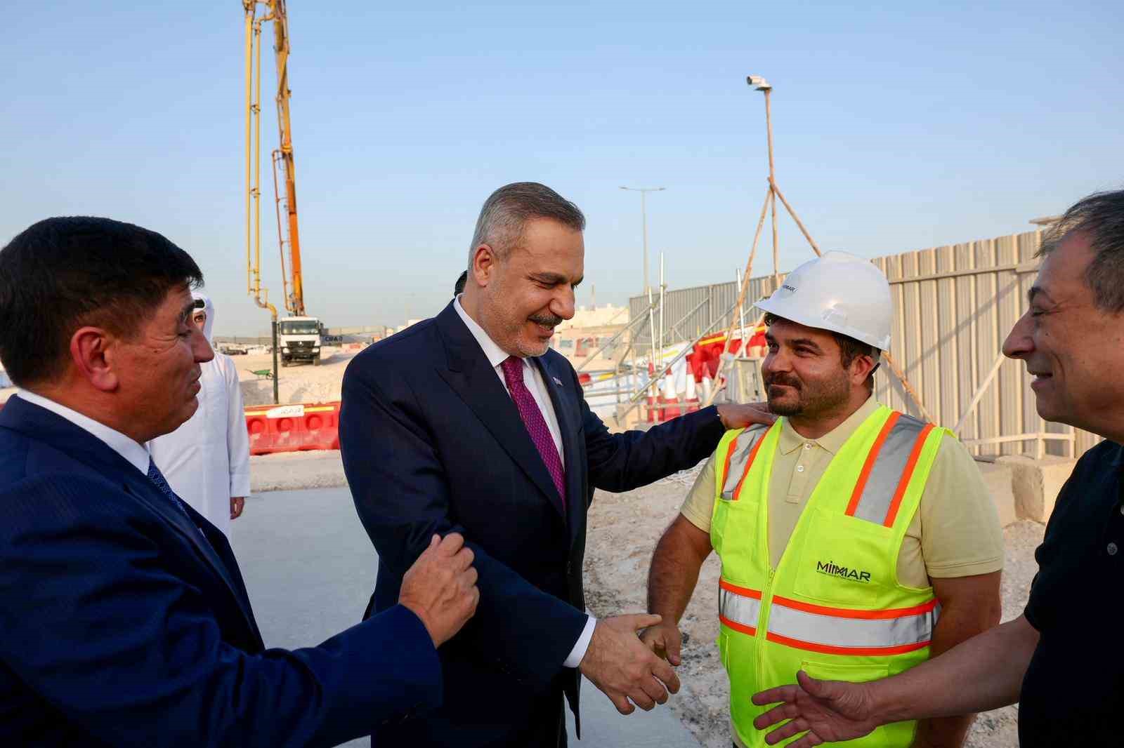 Dışişleri Bakanı Fidan, Katar Türk Okulu’nun inşaatını ziyaret etti 8 disisleri bakani fidan katar turk okulunun insaatini ziyaret etti 4 vVVHWvp7