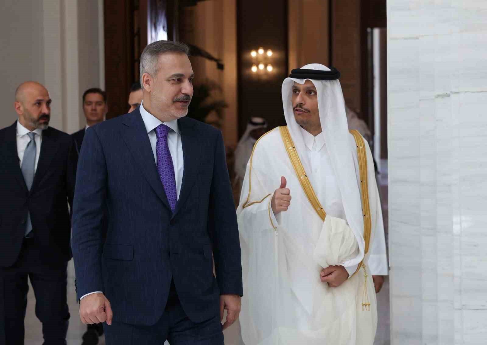 Dışişleri Bakanı Fidan, Katarlı mevkidaşı Al Thani ile görüştü 4 disisleri bakani fidan katarli mevkidasi al thani ile gorustu 0 EDAK9HIA