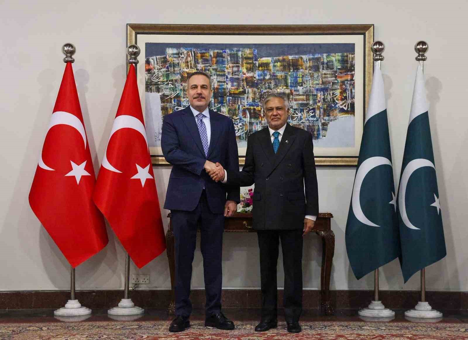 disisleri bakani fidan pakistanli mevkidasi dar ile gorustu 0 aEztg18N
