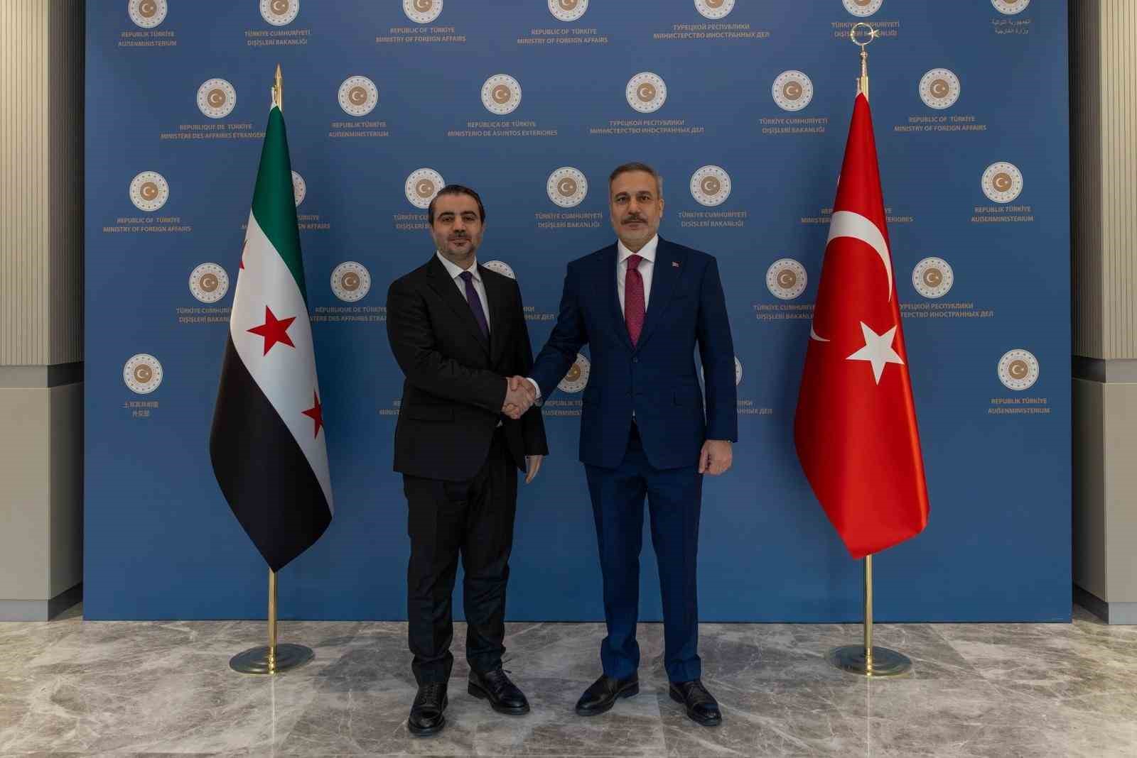 disisleri bakani fidan suriyeli mevkidasi ile bir araya geldi 1 rumwK1Au