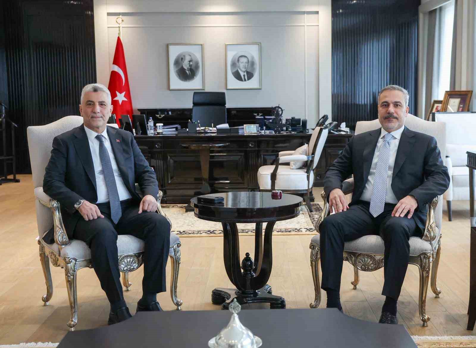 disisleri bakani fidan ticaret bakani bolat ile gorustu 0 g1DcN2up